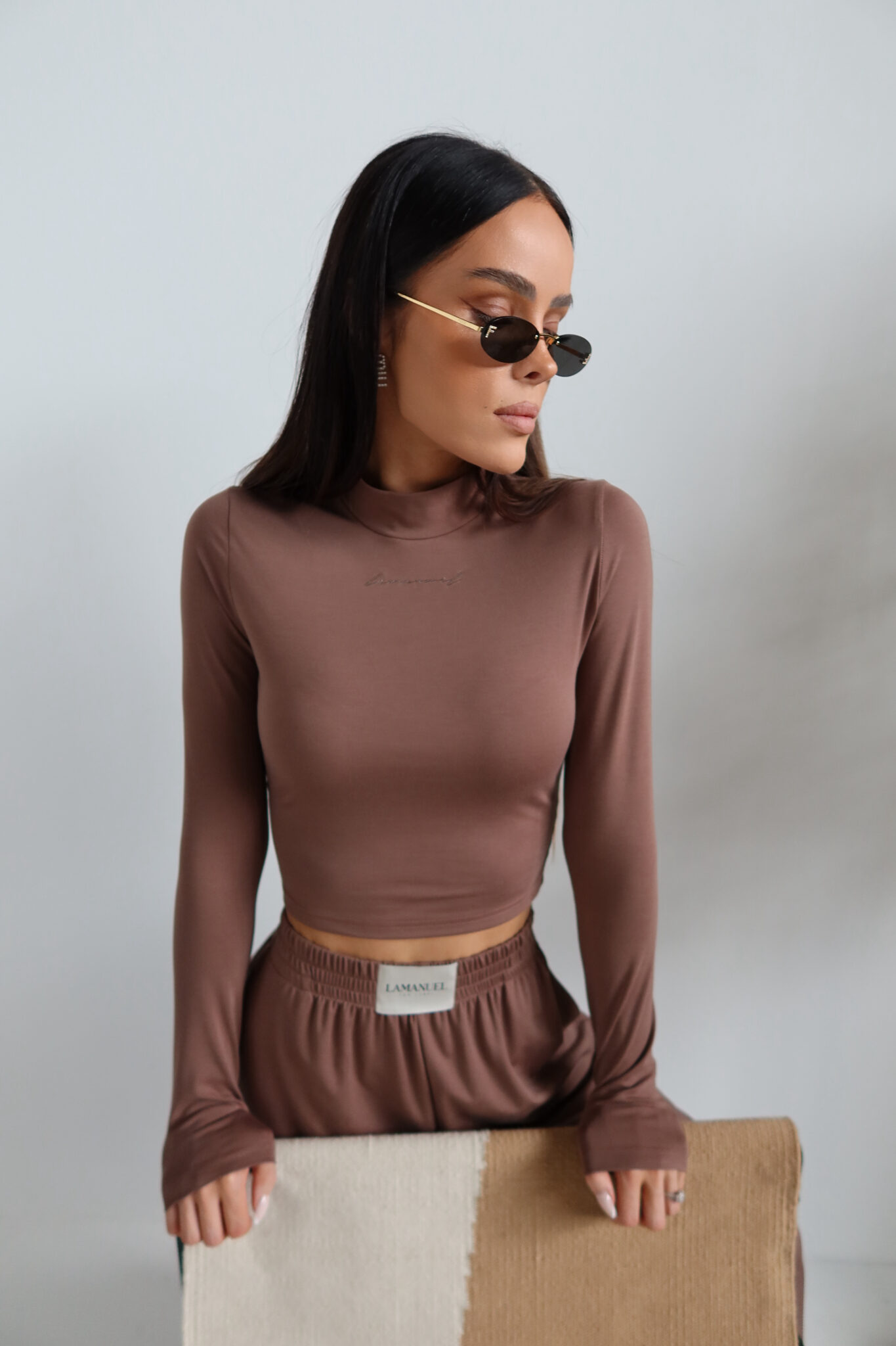 Spodnie BALANCE czekolada - obrazek 6