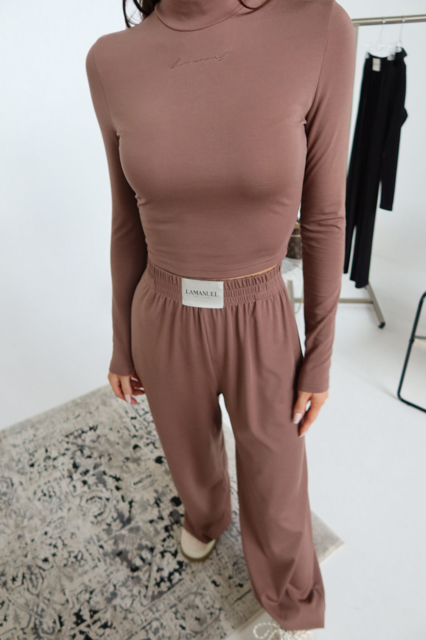 Spodnie BALANCE czekolada - obrazek 4