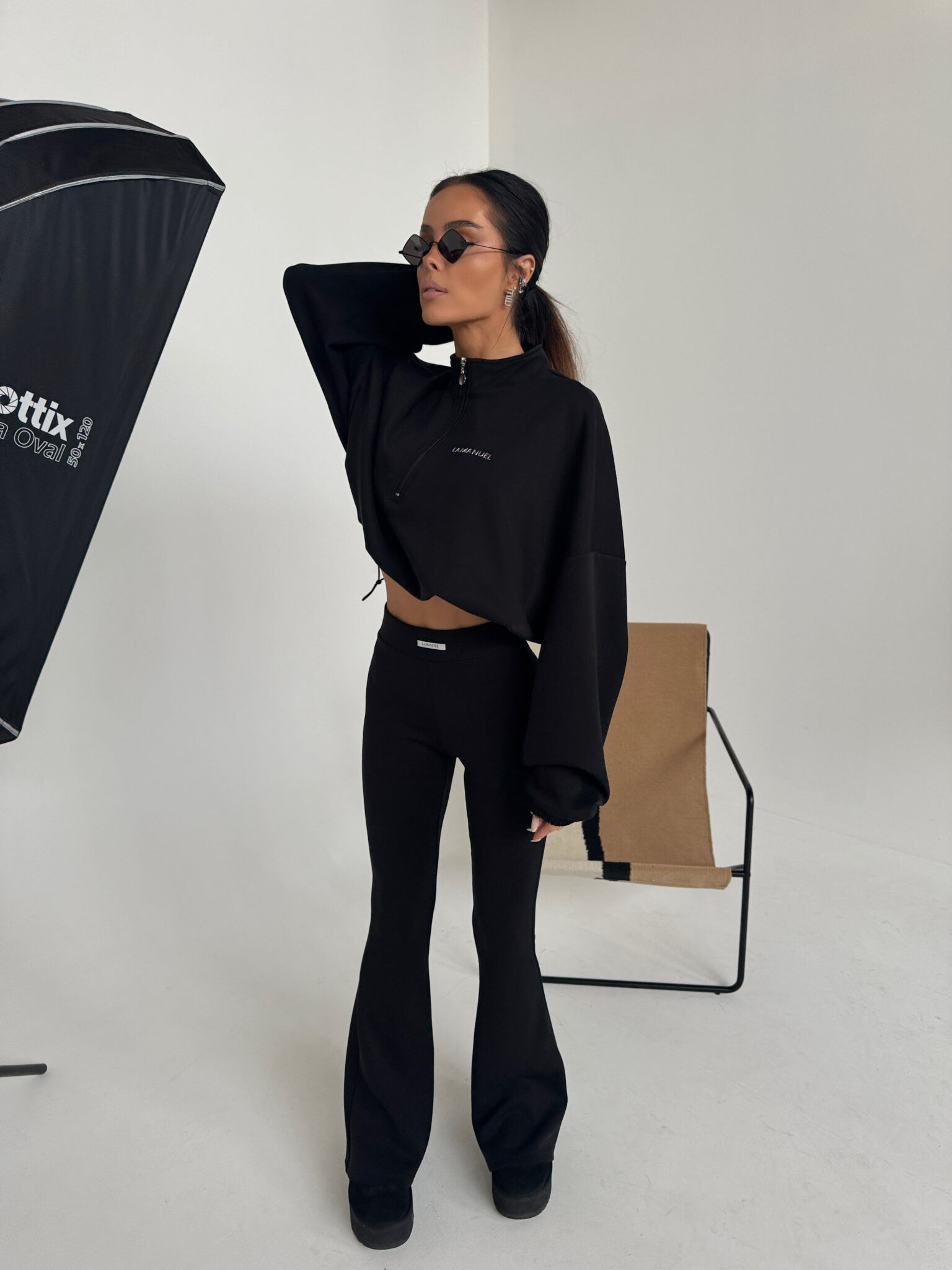 Spodnie MOVE czarne - obrazek 6