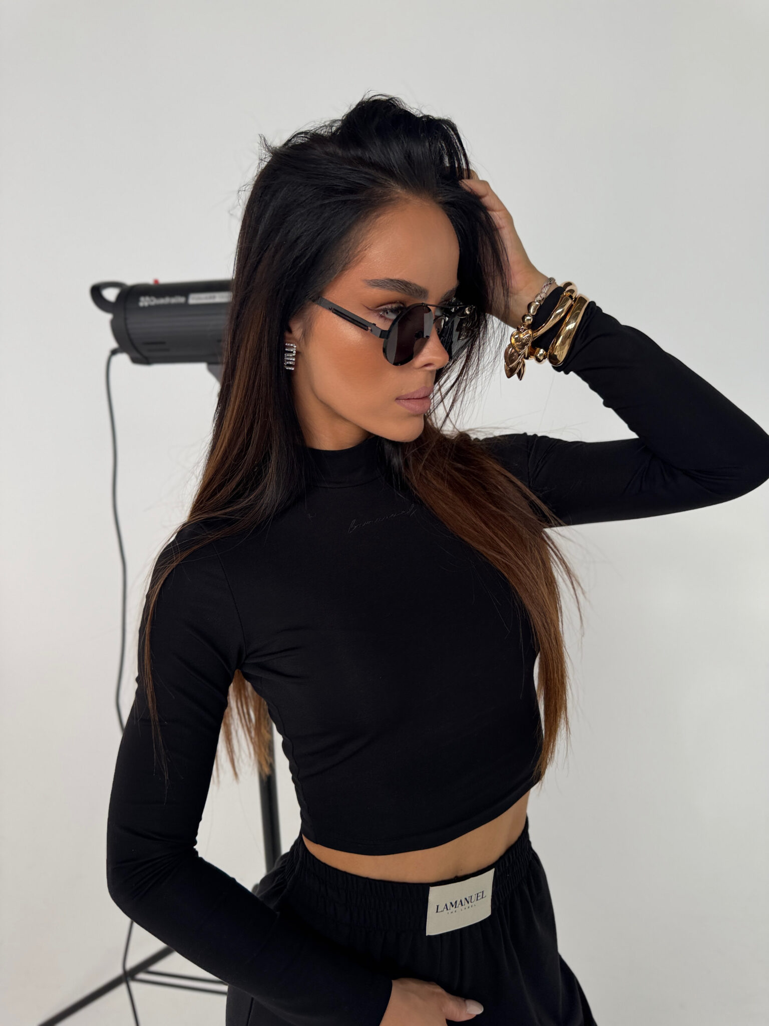 Top BALANCE czarny - obrazek 2