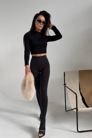 Legginsy HIDDEN czarne - obrazek 3