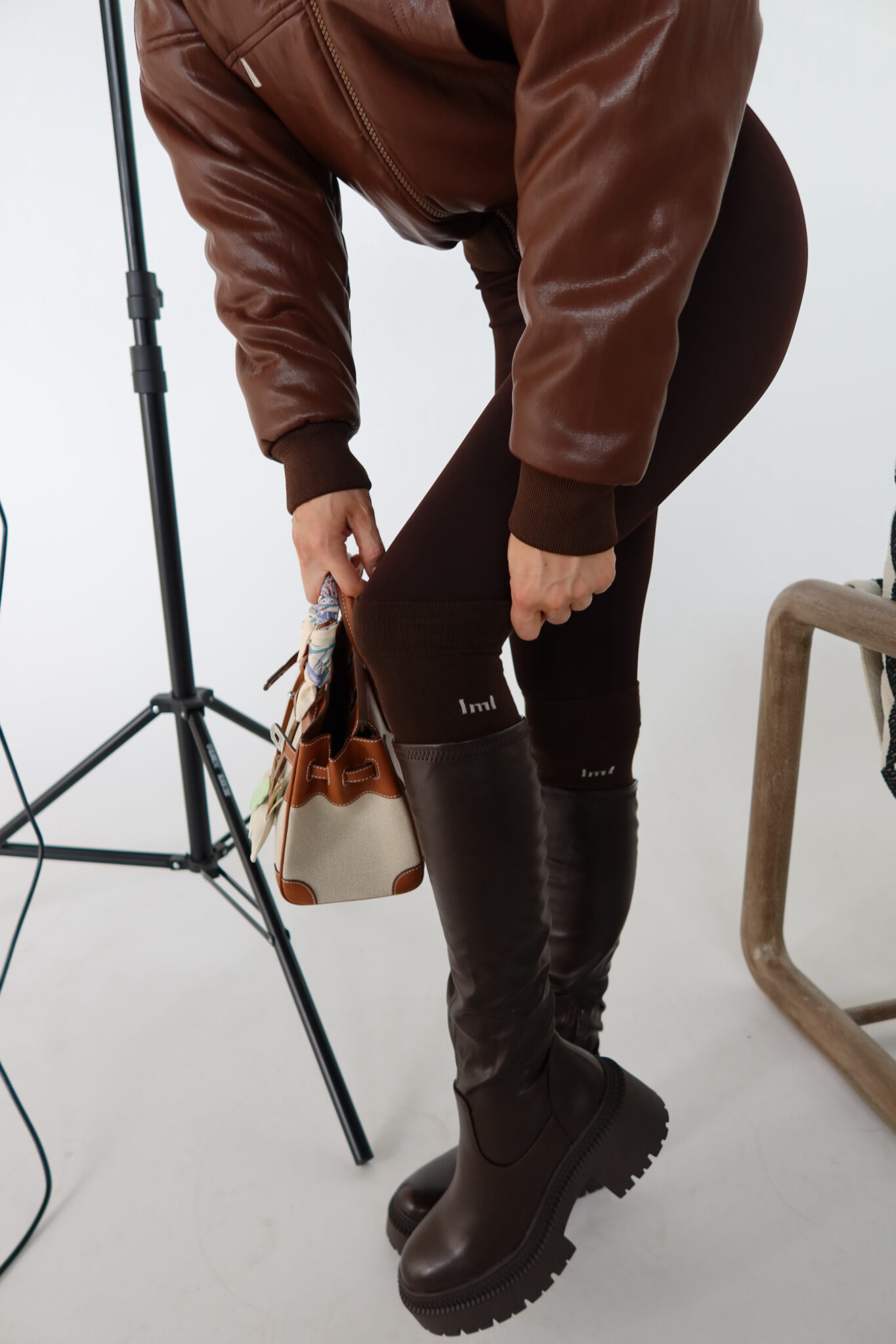 Skarpety GEAR czekolada - obrazek 2