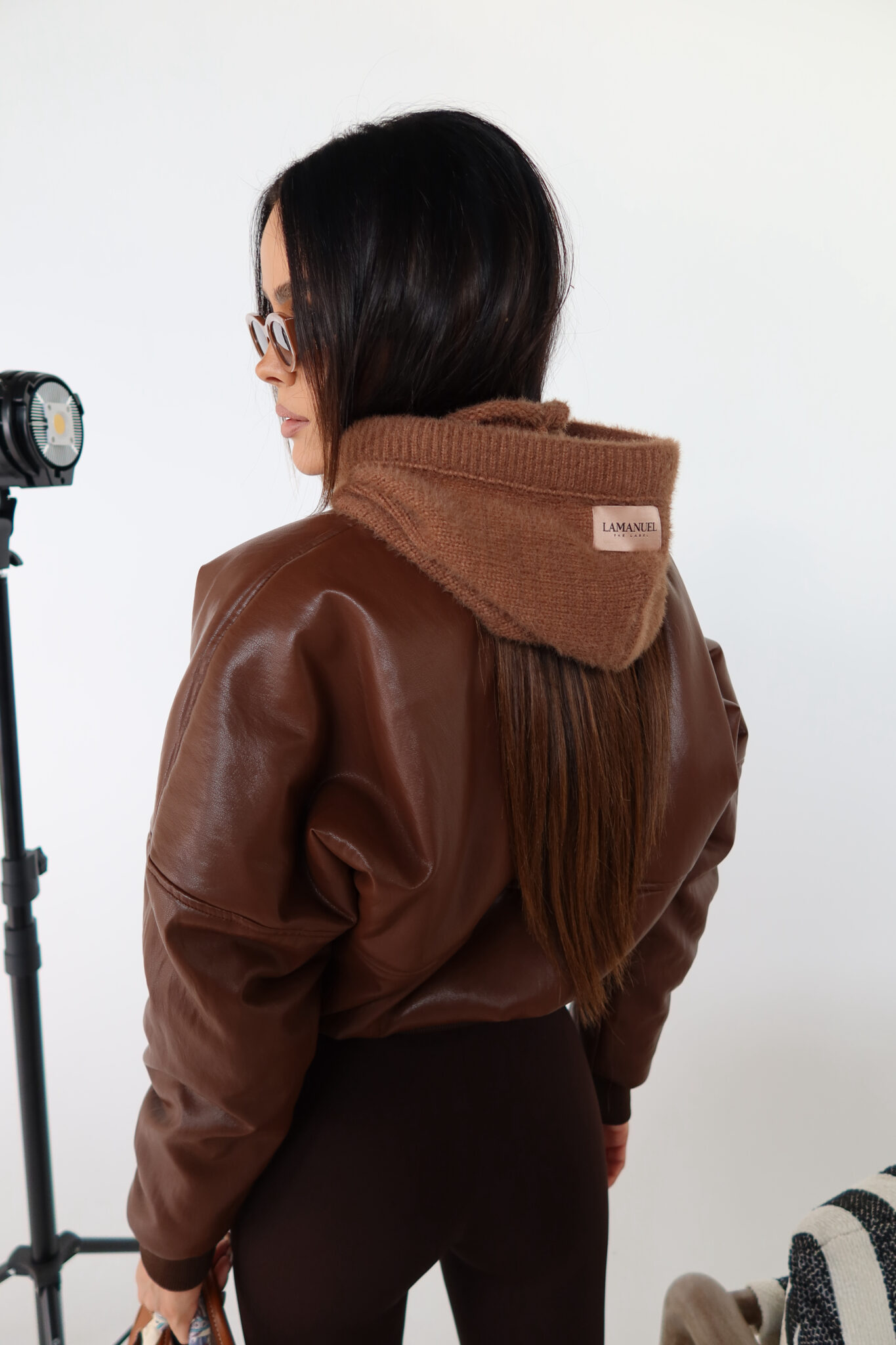 Kurtka TIMELESS czekolada - obrazek 8