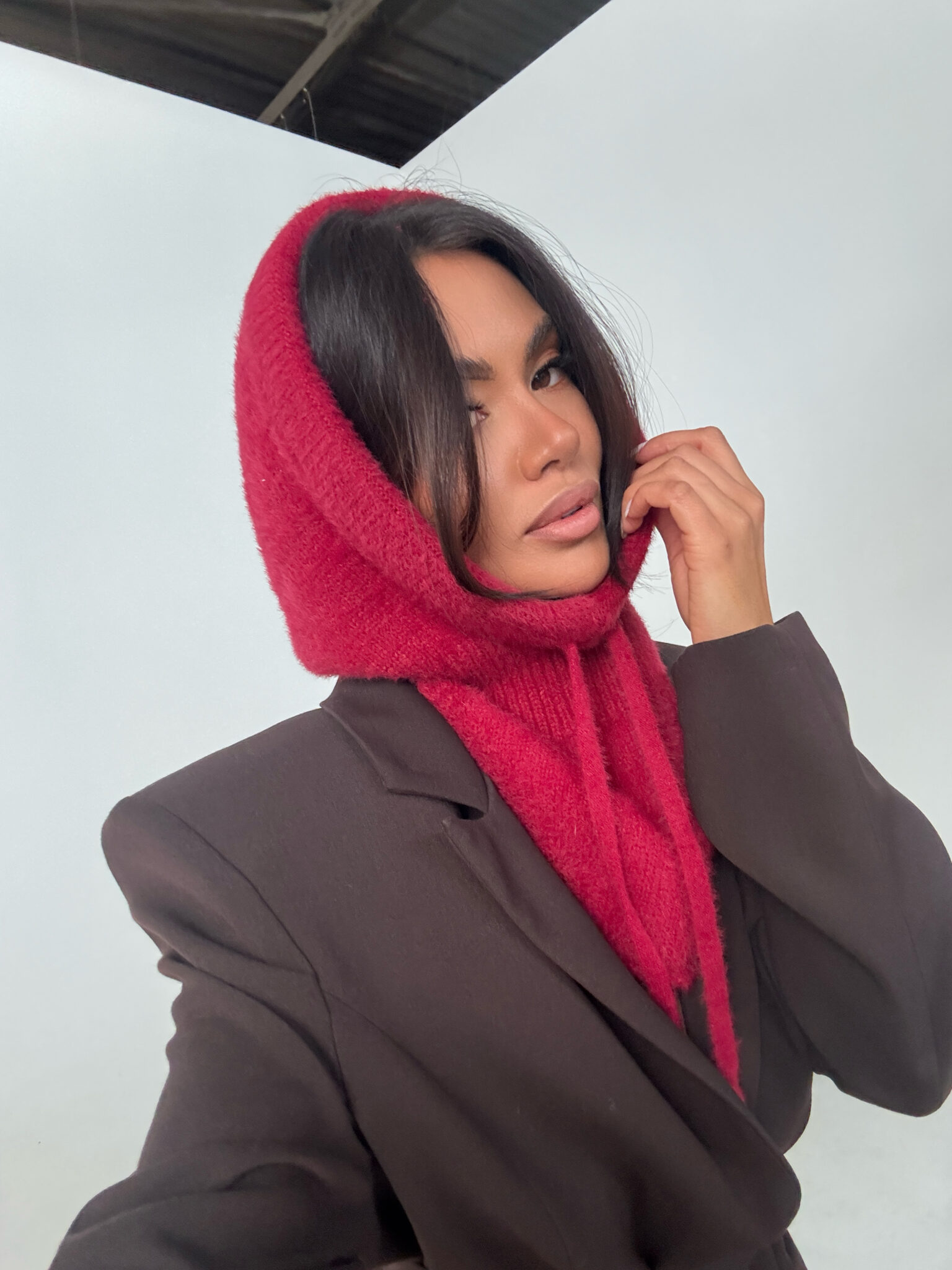 Balaclava TENDER bordo - obrazek 4