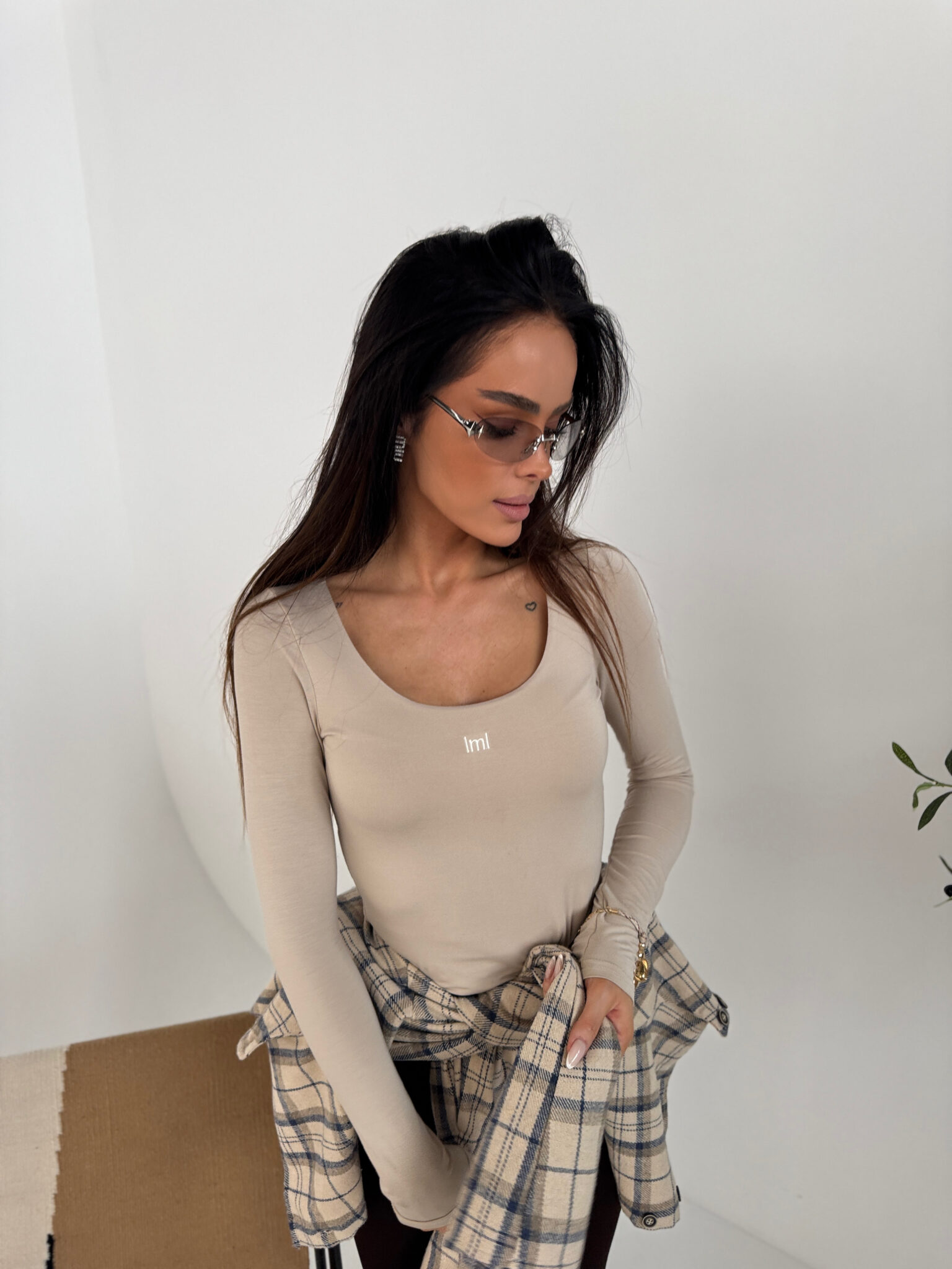 Top AURA beż - obrazek 3