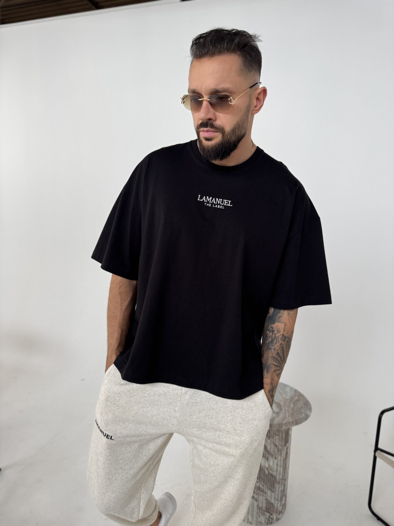 Tshirt CORE czarny - obrazek 8