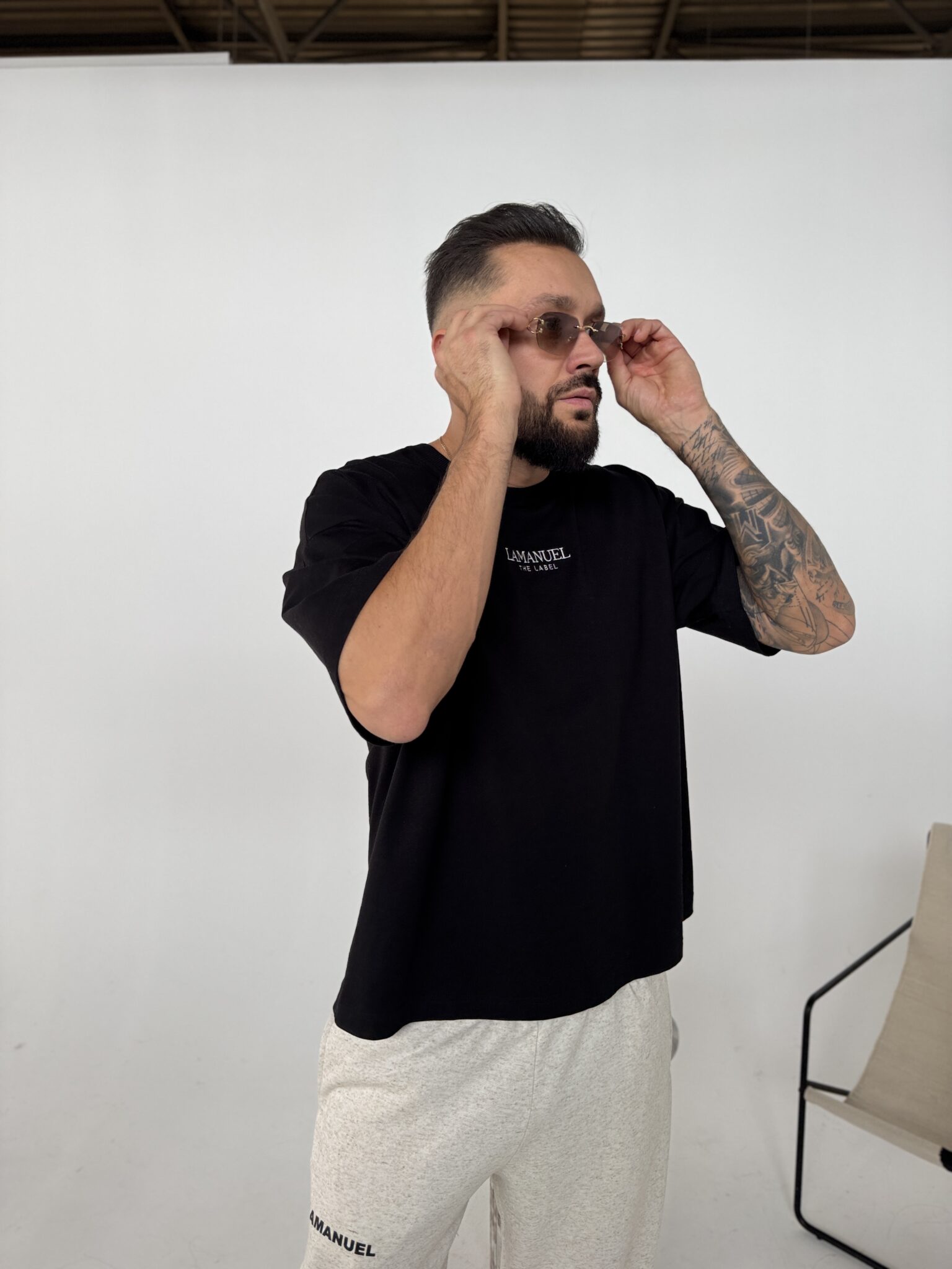 Tshirt CORE czarny - obrazek 7