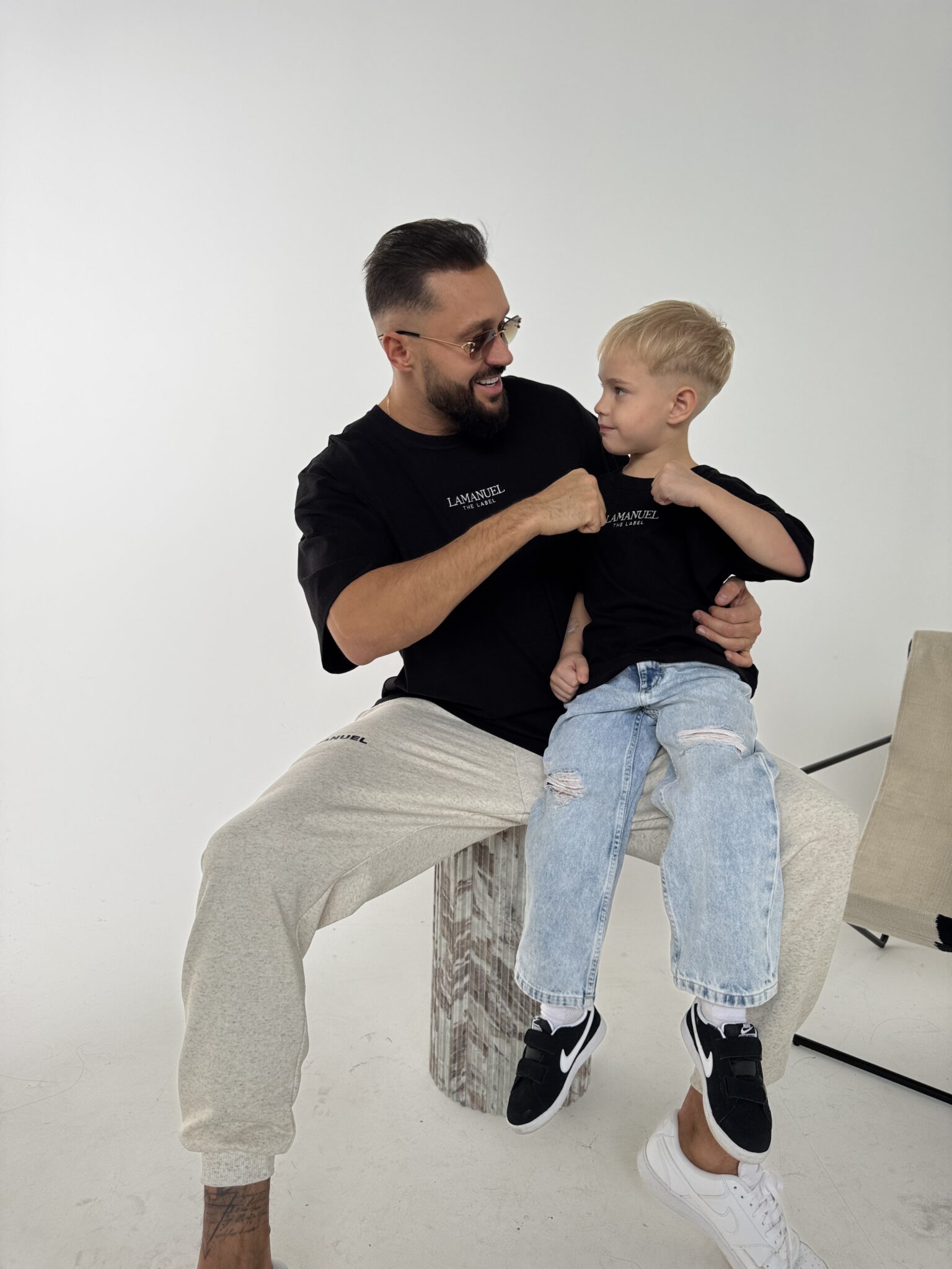 Tshirt CORE czarny - obrazek 3