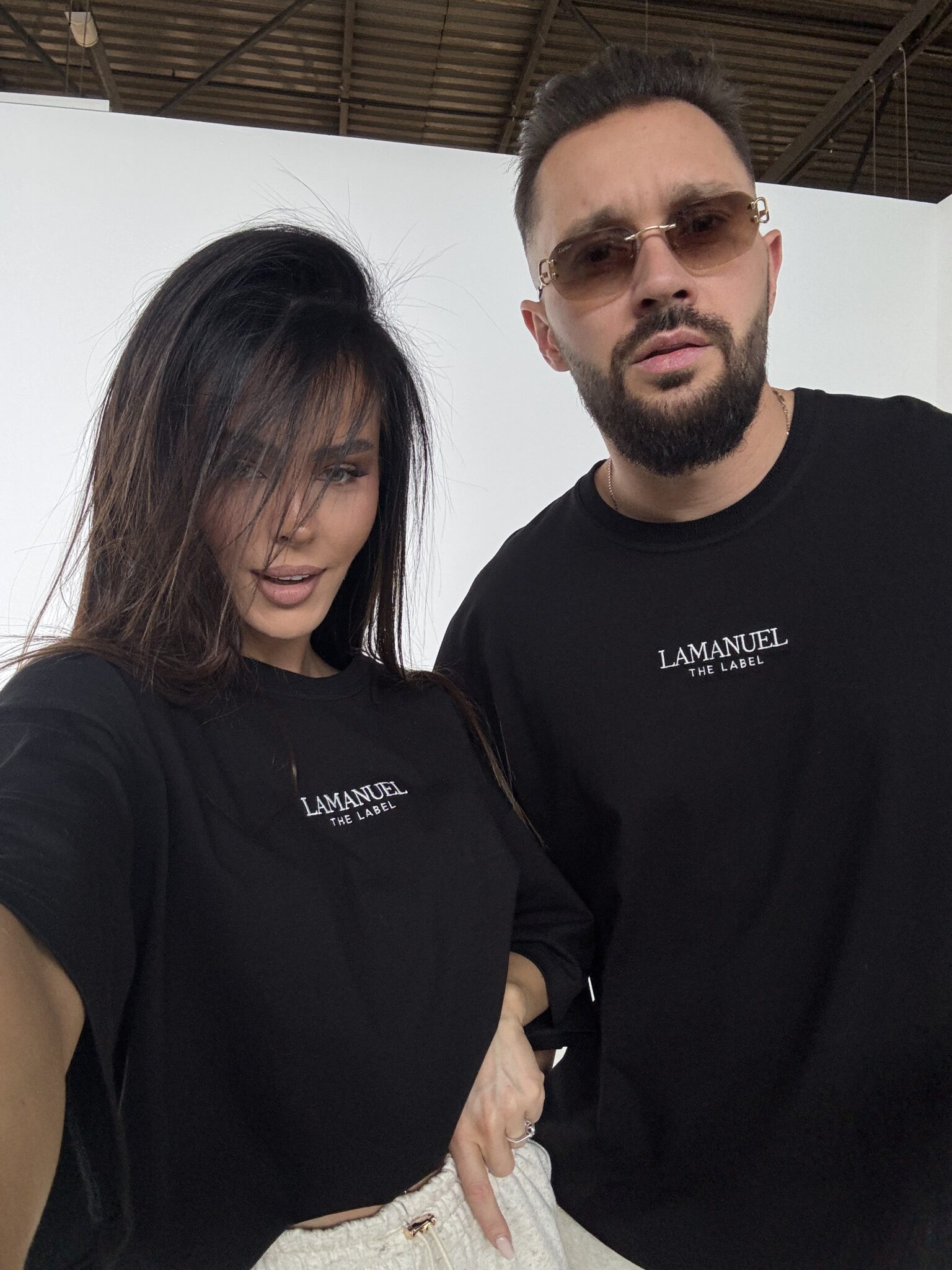 Tshirt BASE czarny - obrazek 6