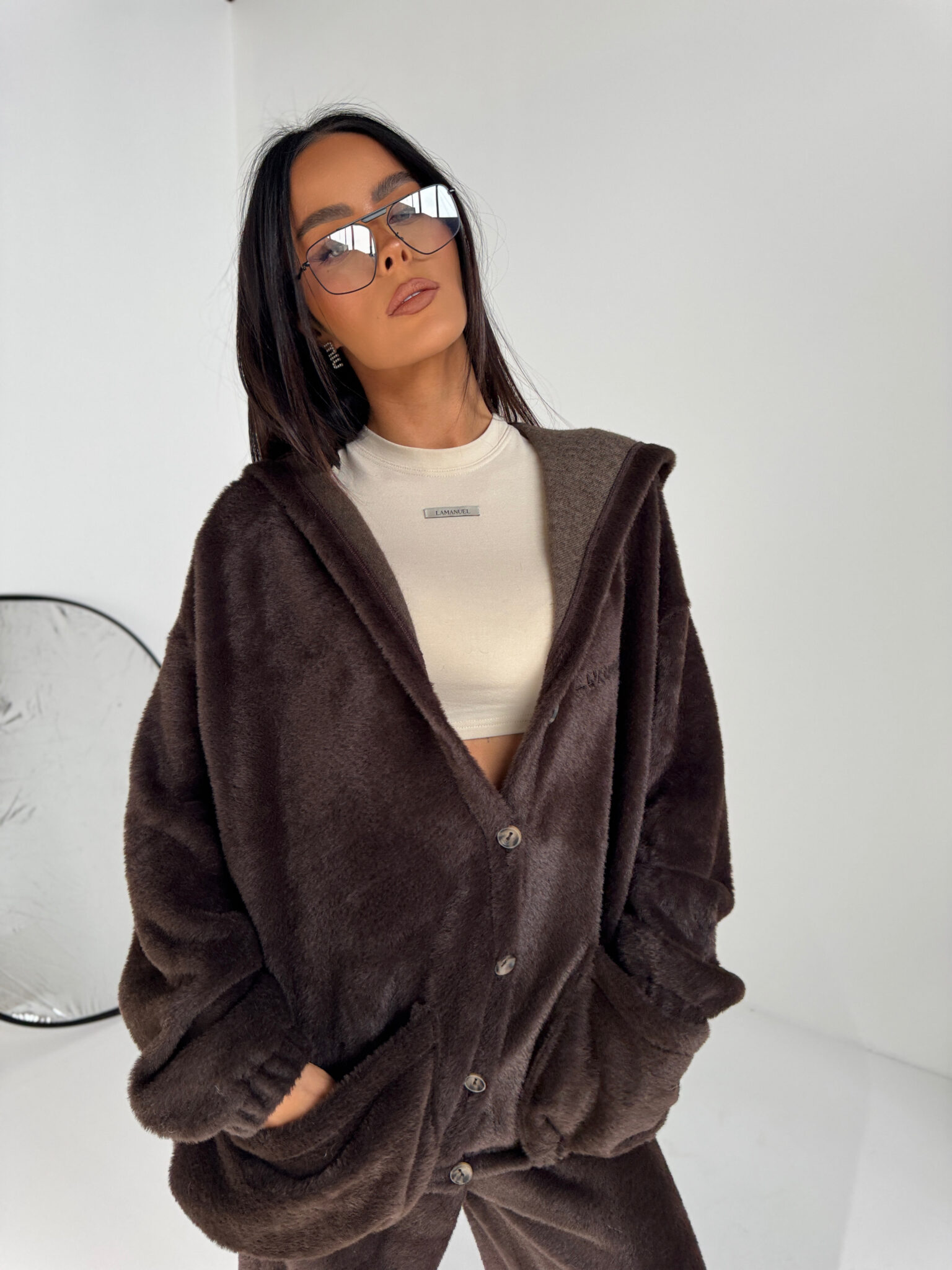 Bluza TENDER czekolada - obrazek 2