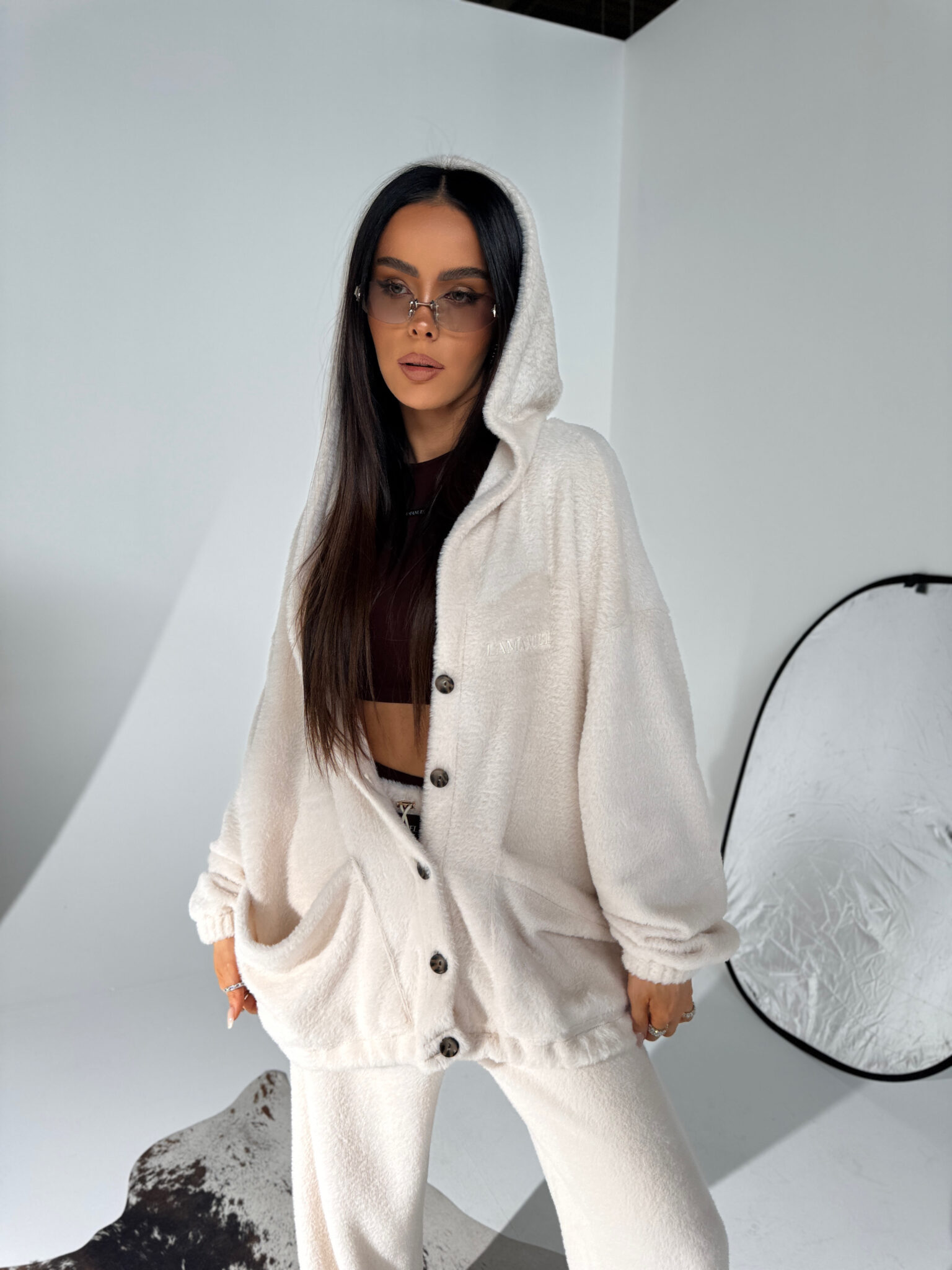 Bluza TENDER ecru - obrazek 5