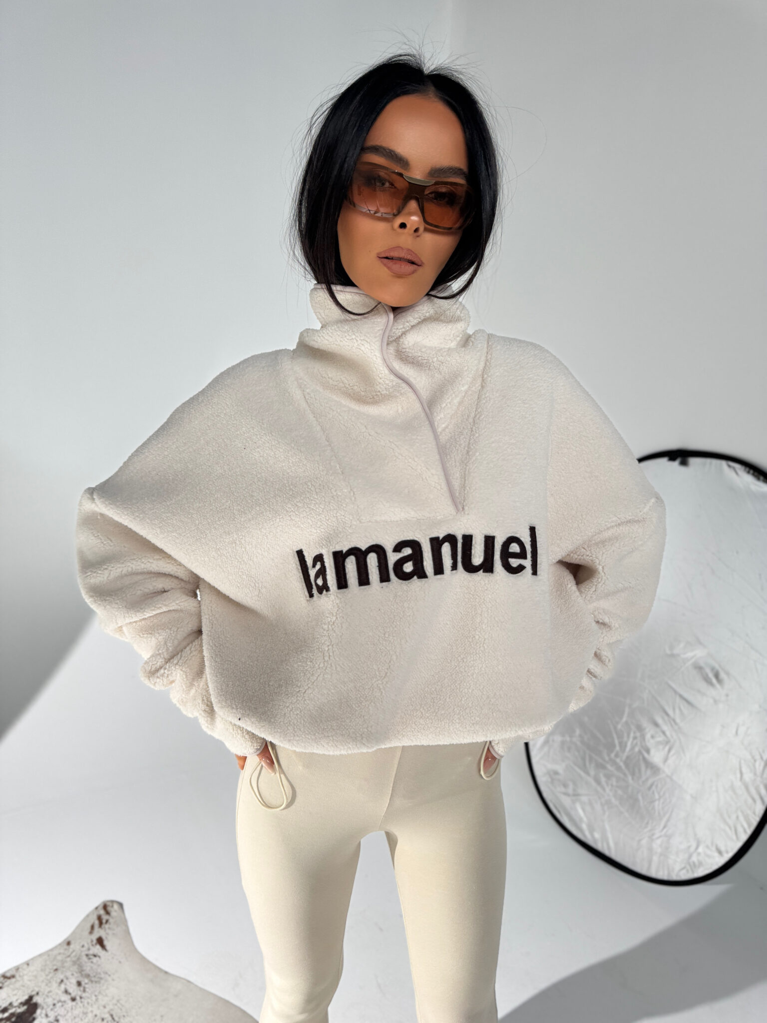 Bluza ASPEN ecru - obrazek 5