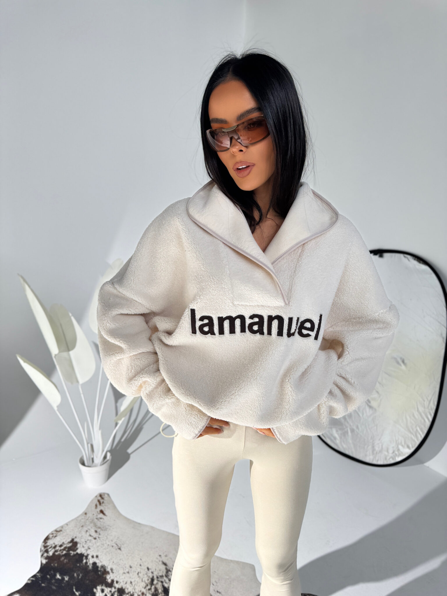 Bluza ASPEN ecru - obrazek 4