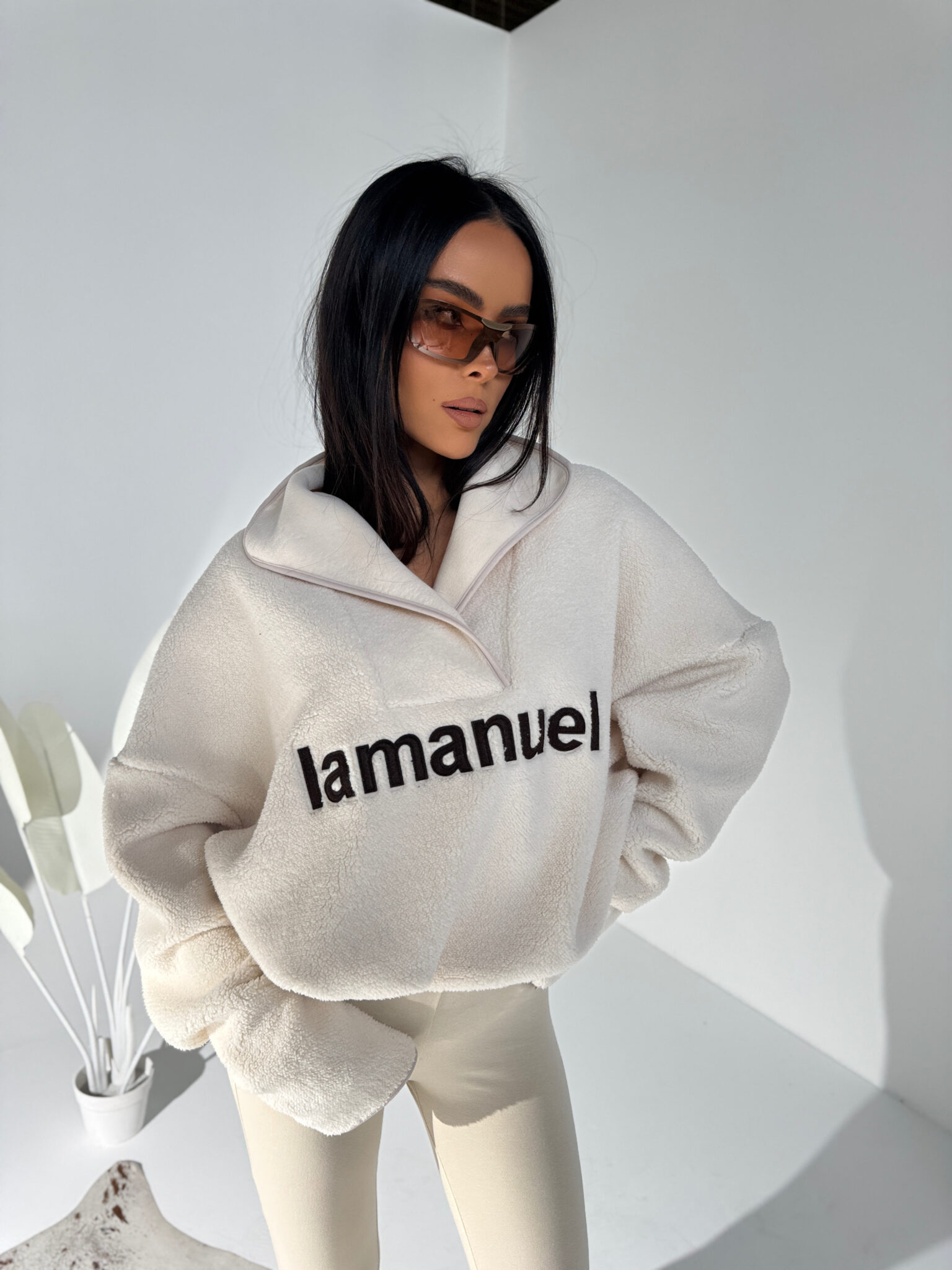 Bluza ASPEN ecru - obrazek 3