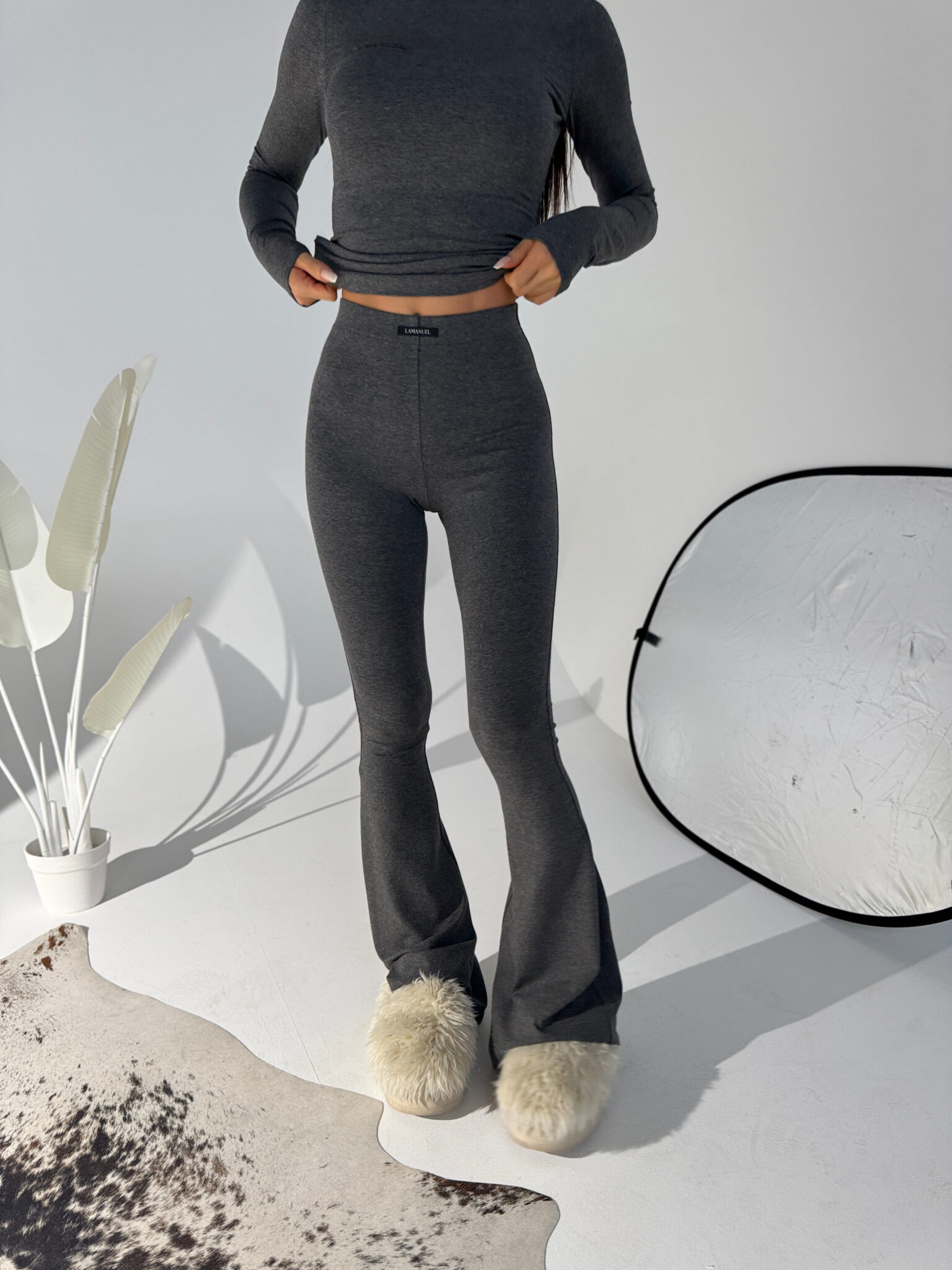 Legginsy ORIGIN grafit