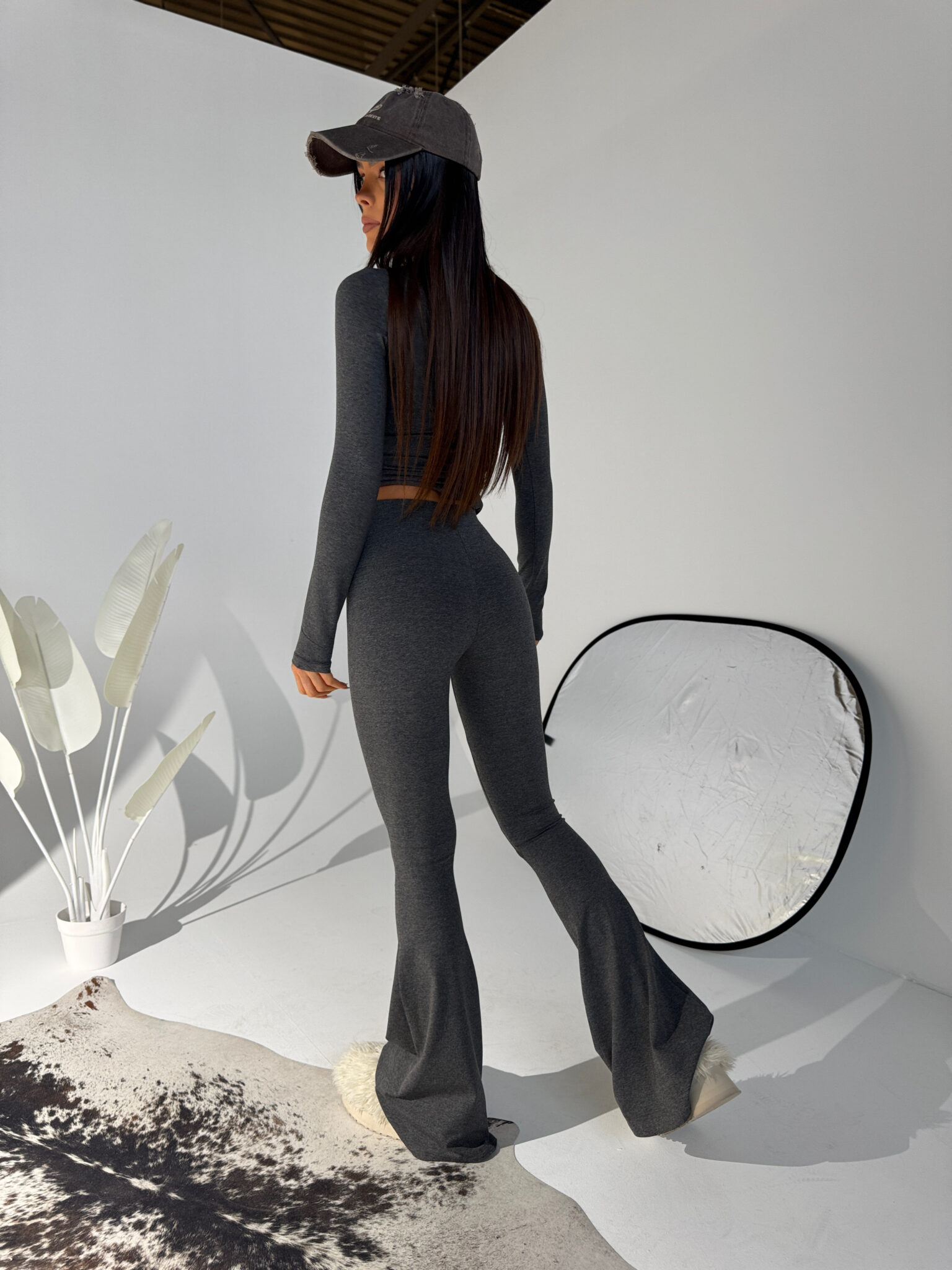 Legginsy ORIGIN grafit - obrazek 3