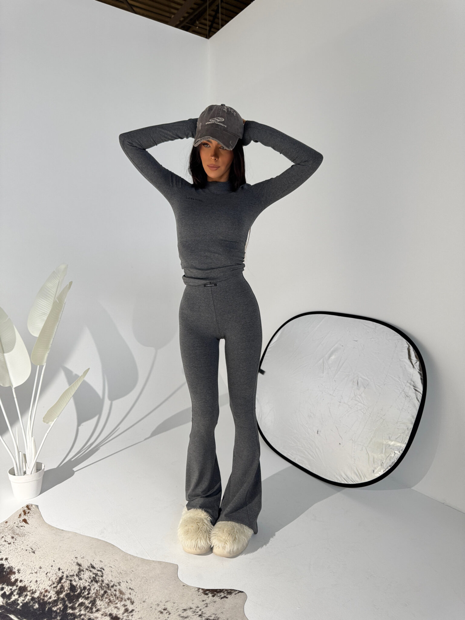 Legginsy ORIGIN grafit - obrazek 5