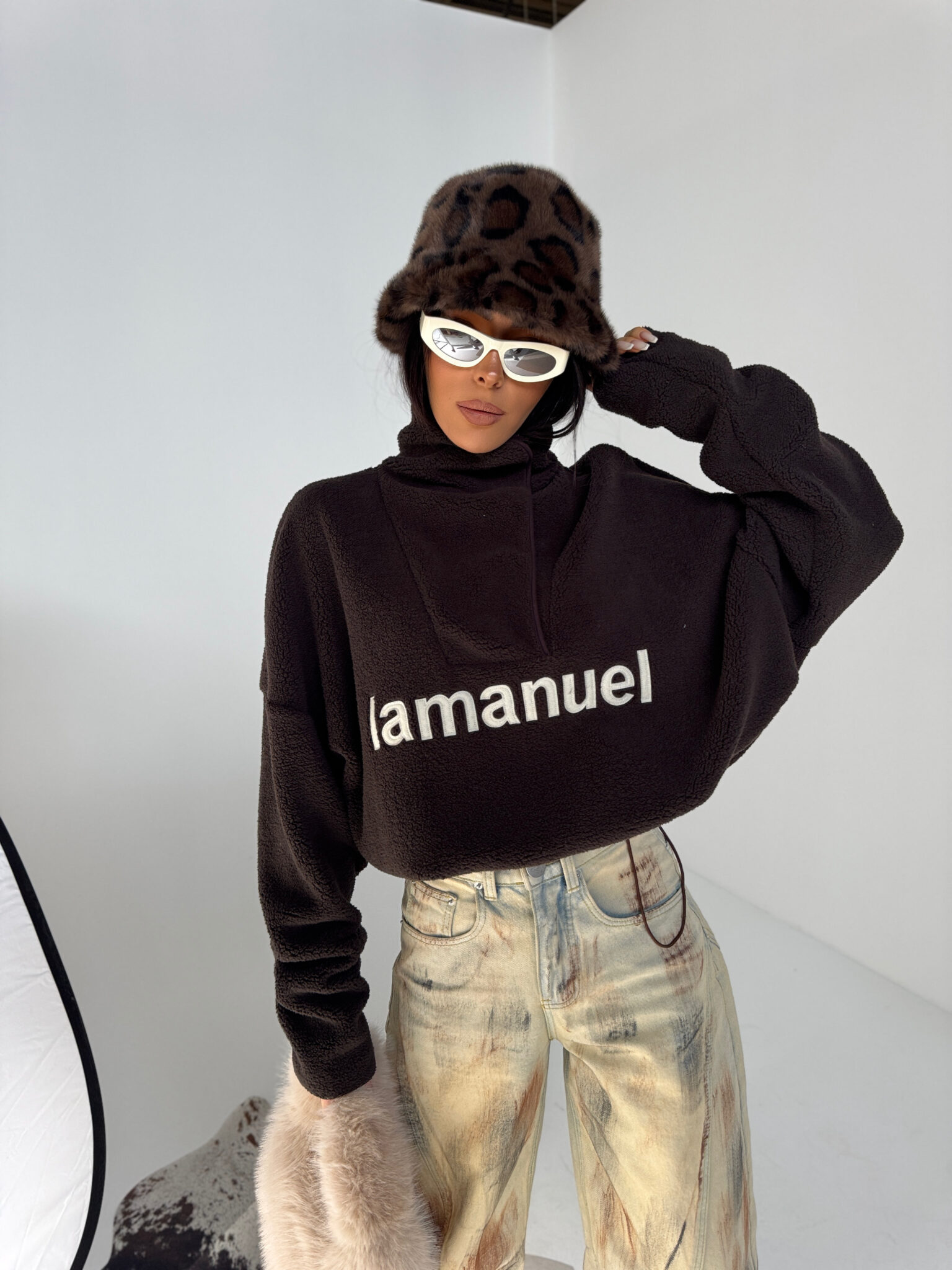 Bluza ASPEN czekolada - obrazek 3