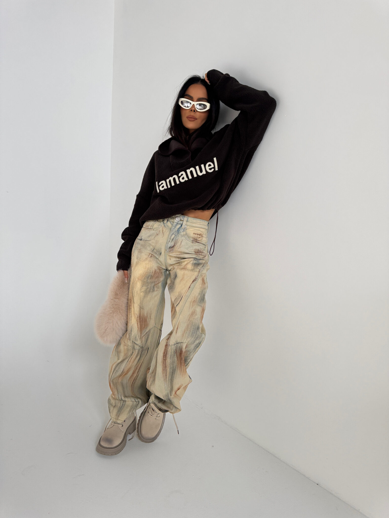 Bluza ASPEN czekolada - obrazek 7