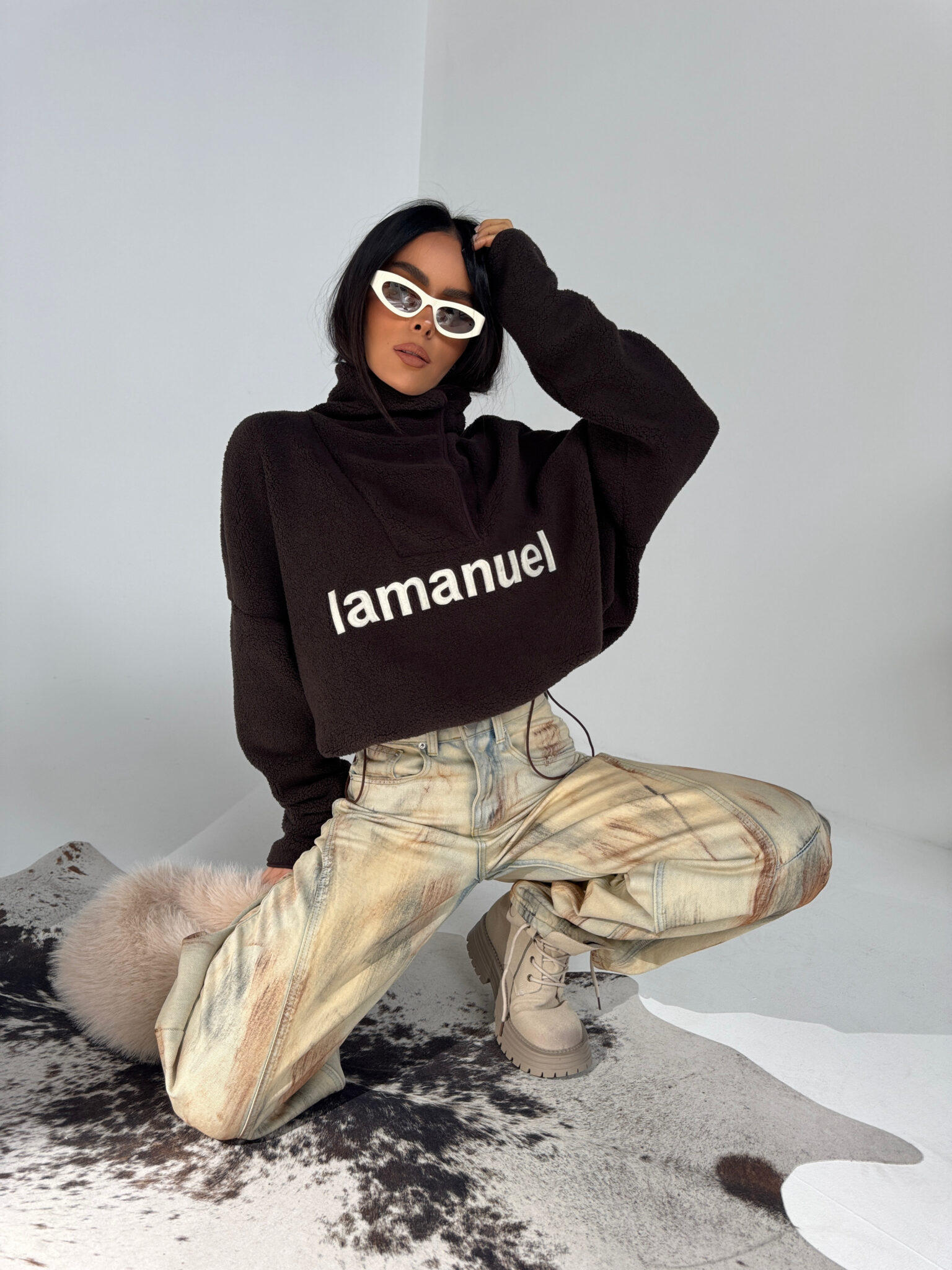 Bluza ASPEN czekolada - obrazek 6