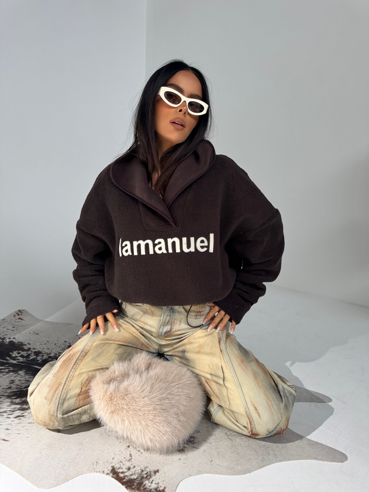 Bluza ASPEN czekolada - obrazek 4