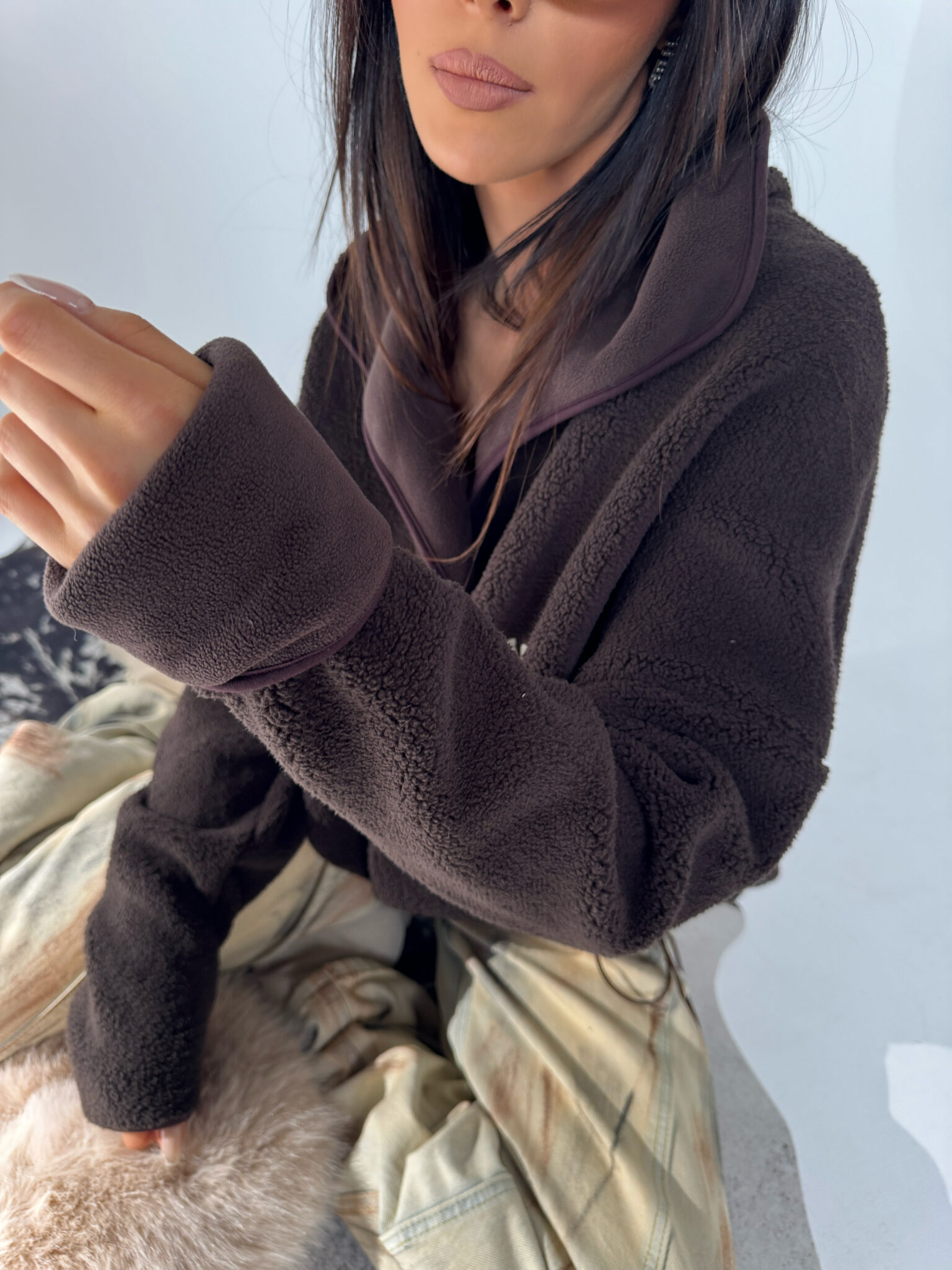 Bluza ASPEN czekolada - obrazek 5