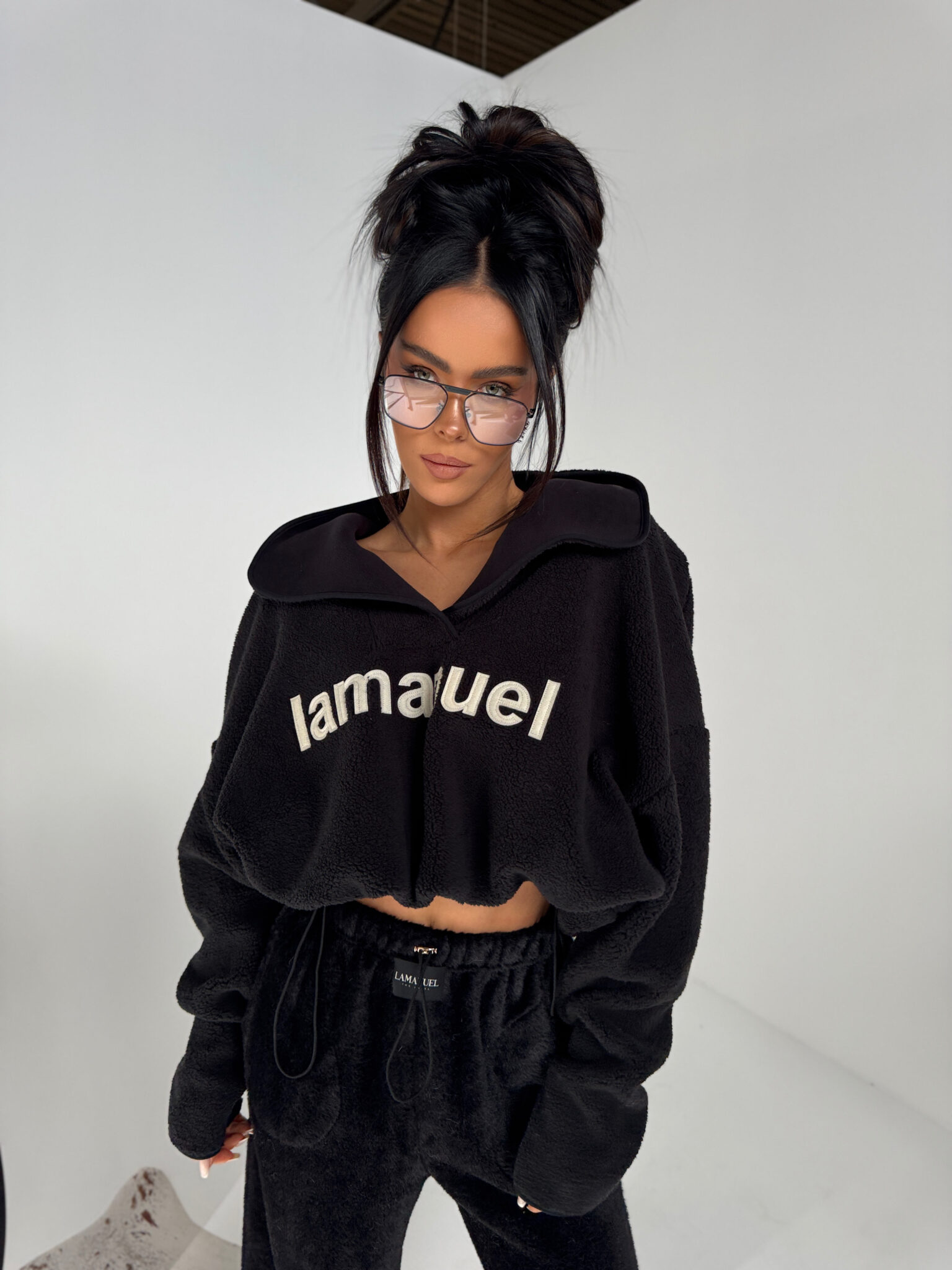 Bluza ASPEN czarna - obrazek 4