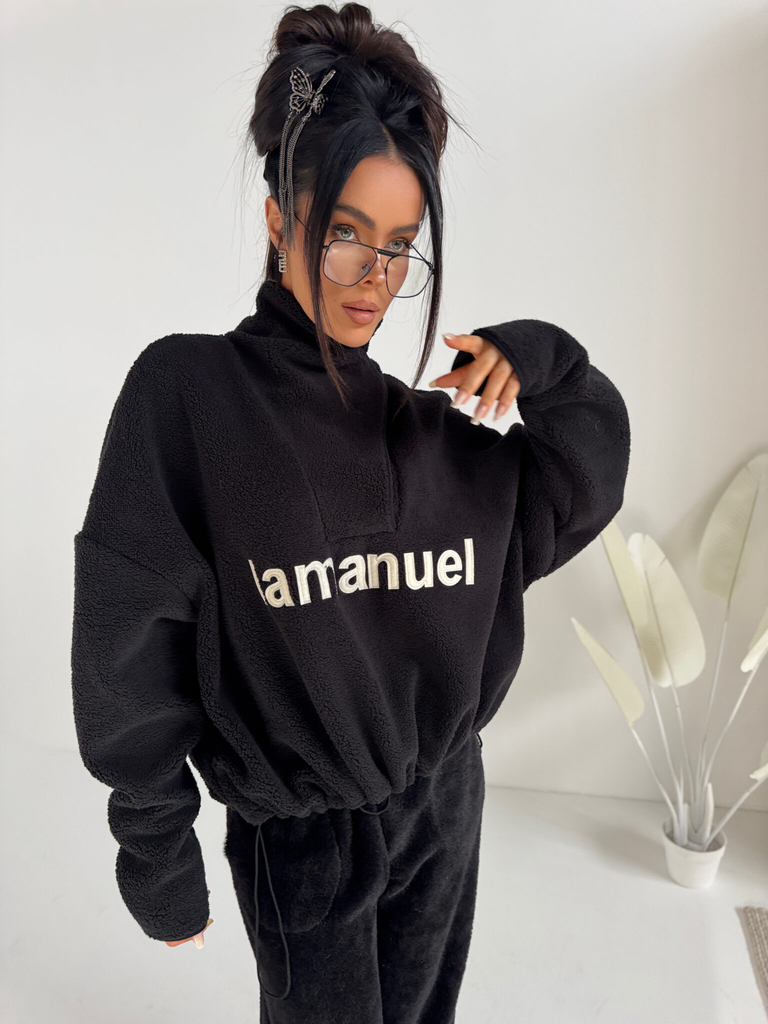 Bluza ASPEN czarna - obrazek 10