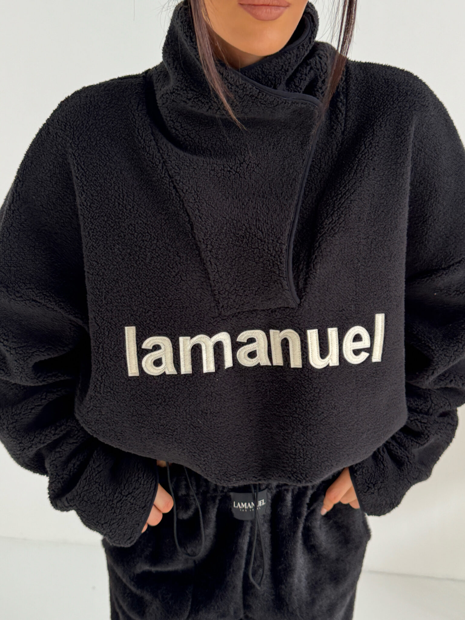 Bluza ASPEN czarna - obrazek 3