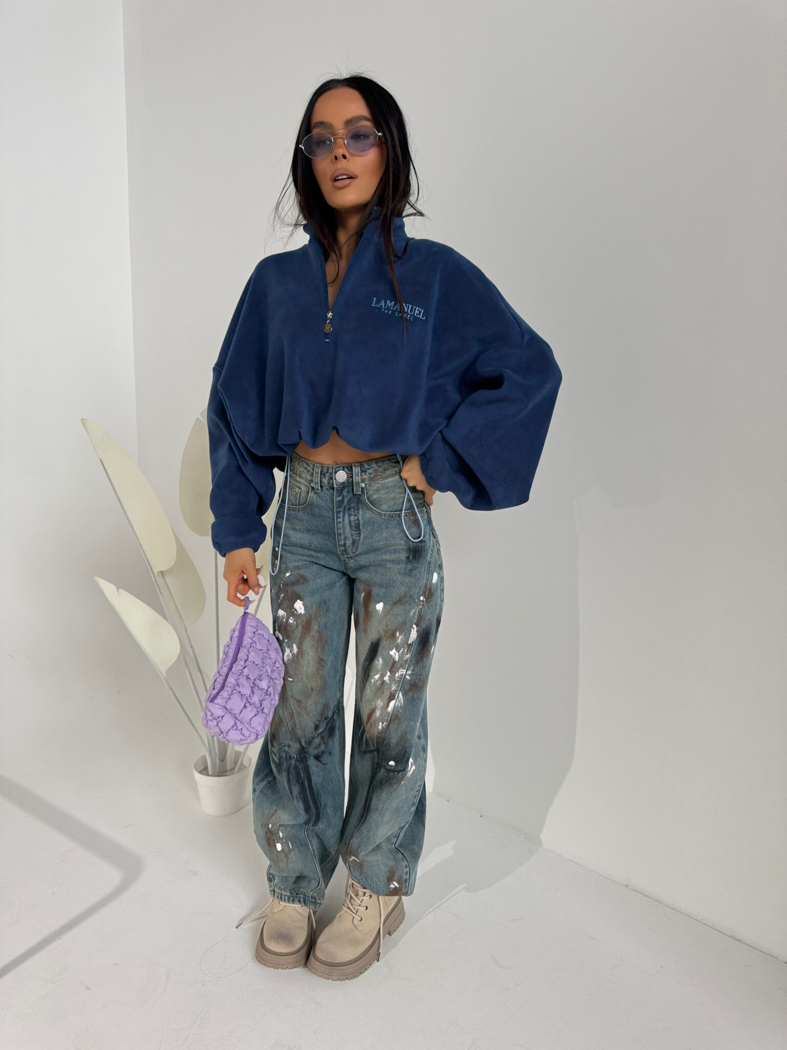 Bluza WARM UP jeans - obrazek 6