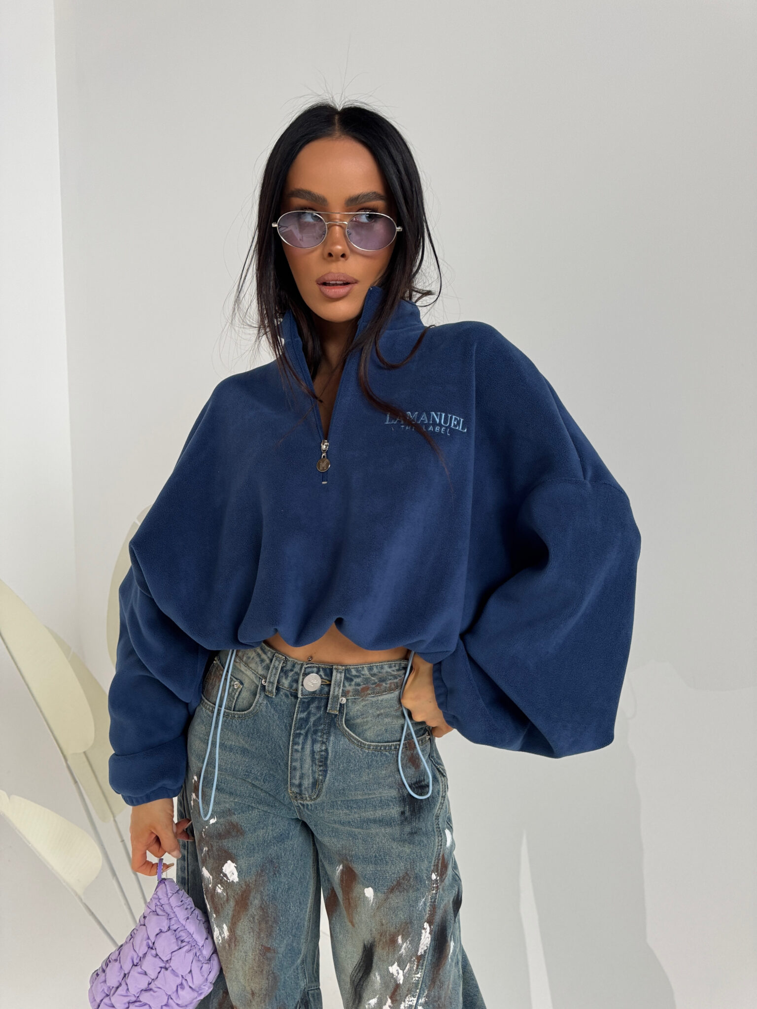 Bluza WARM UP jeans - obrazek 5