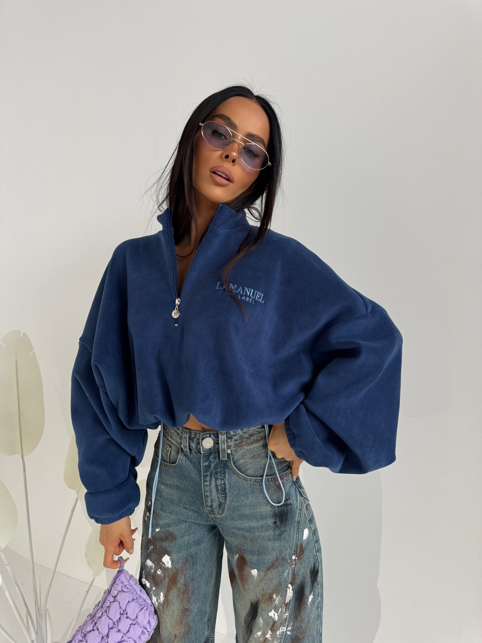 Bluza WARM UP jeans - obrazek 4