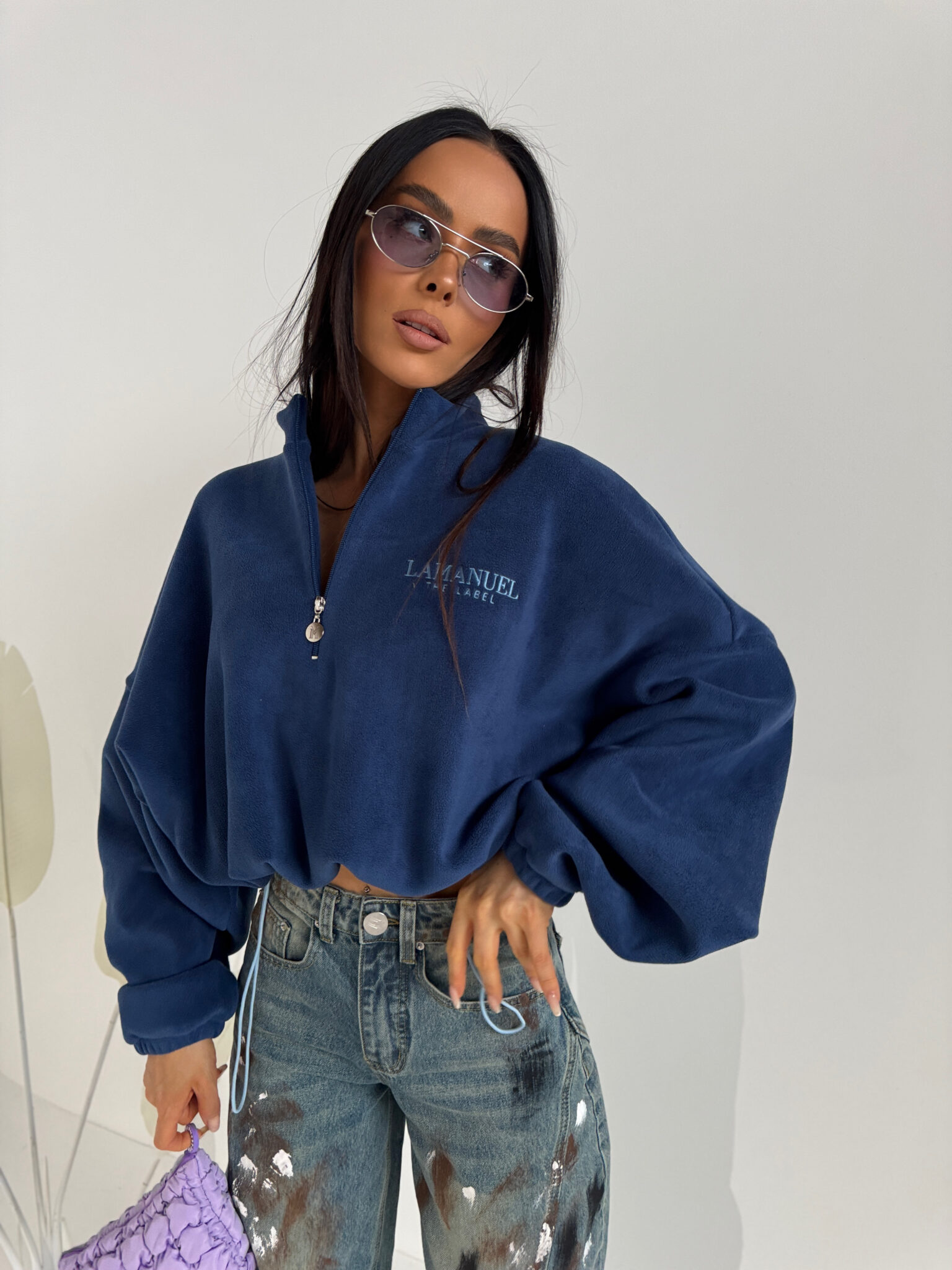 Bluza WARM UP jeans - obrazek 7