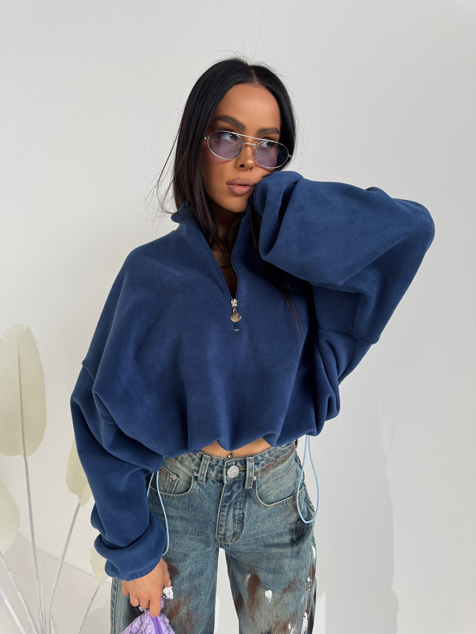 Bluza WARM UP jeans - obrazek 3