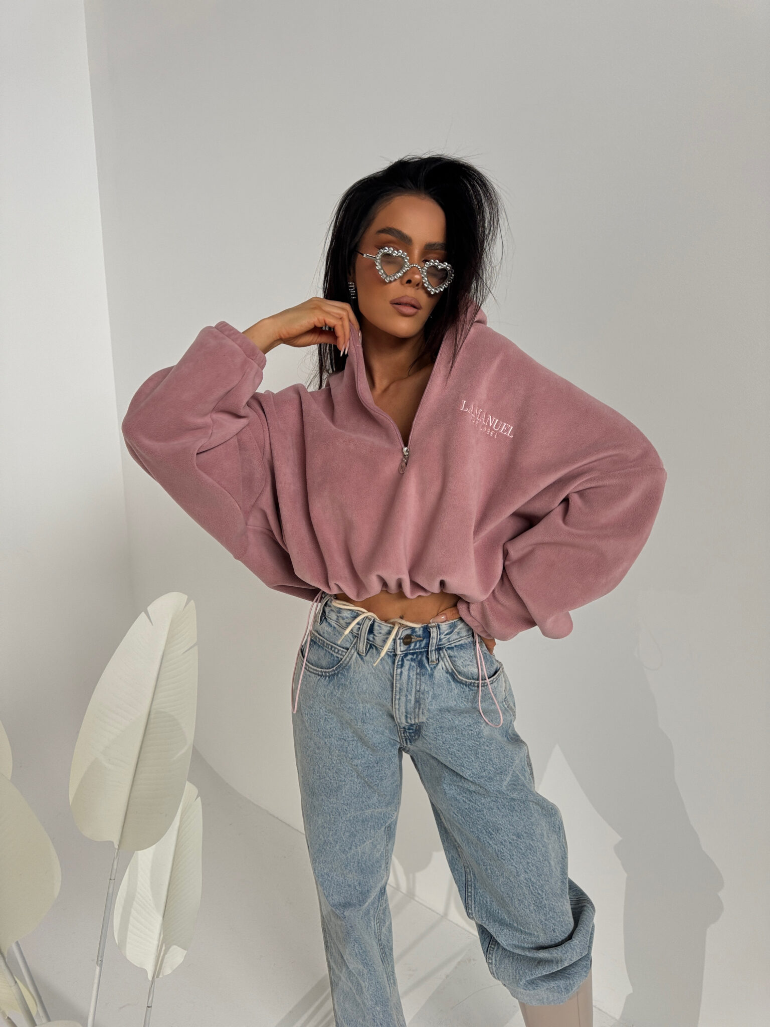 Bluza WARM UP puder - obrazek 5