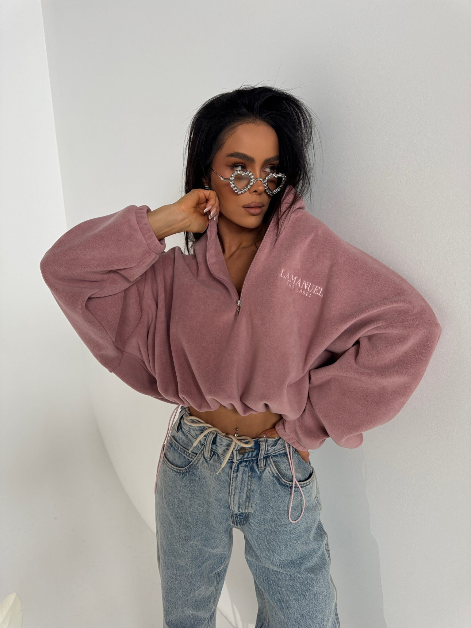 Bluza WARM UP puder - obrazek 4