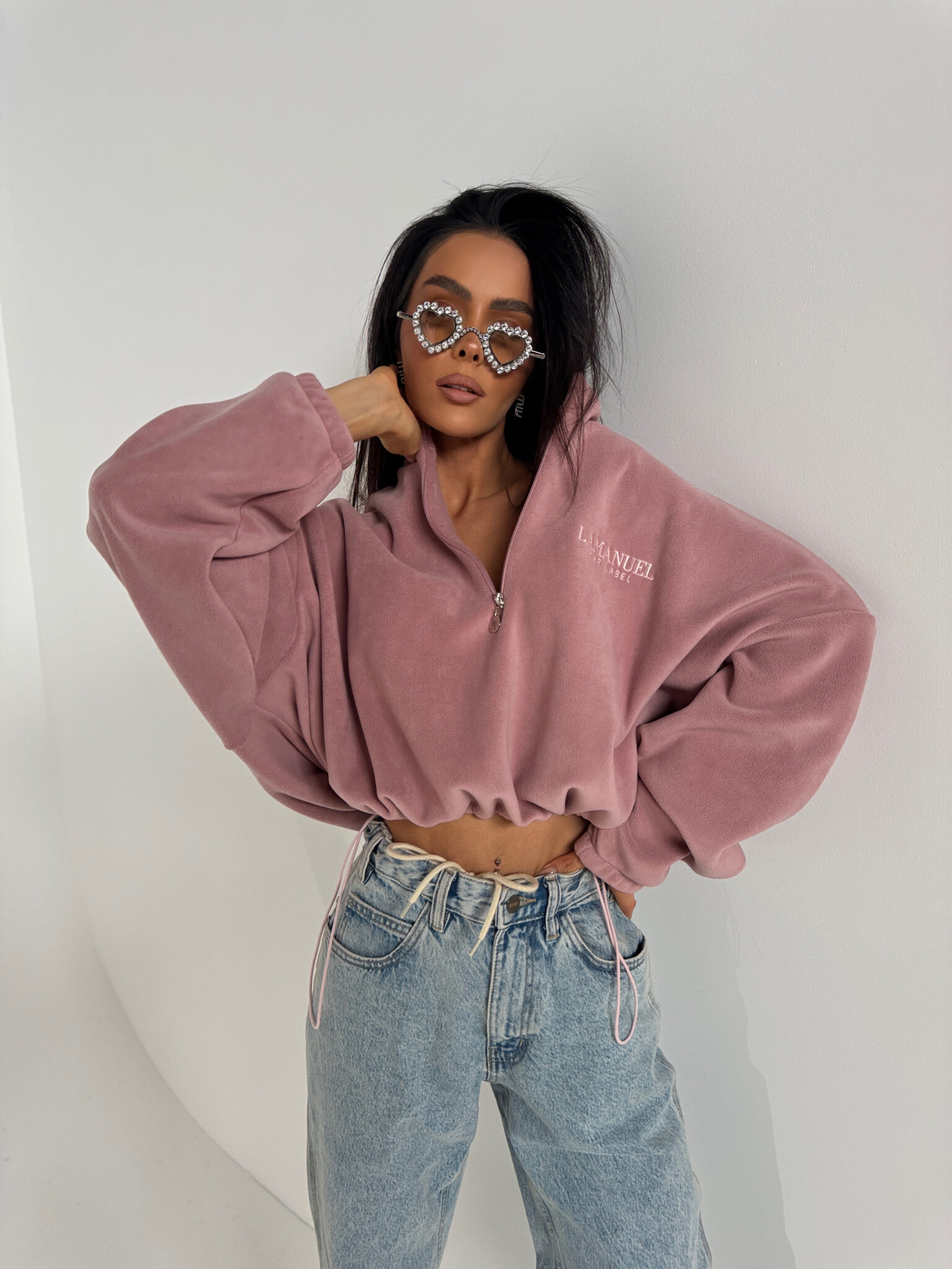 Bluza WARM UP puder - obrazek 7