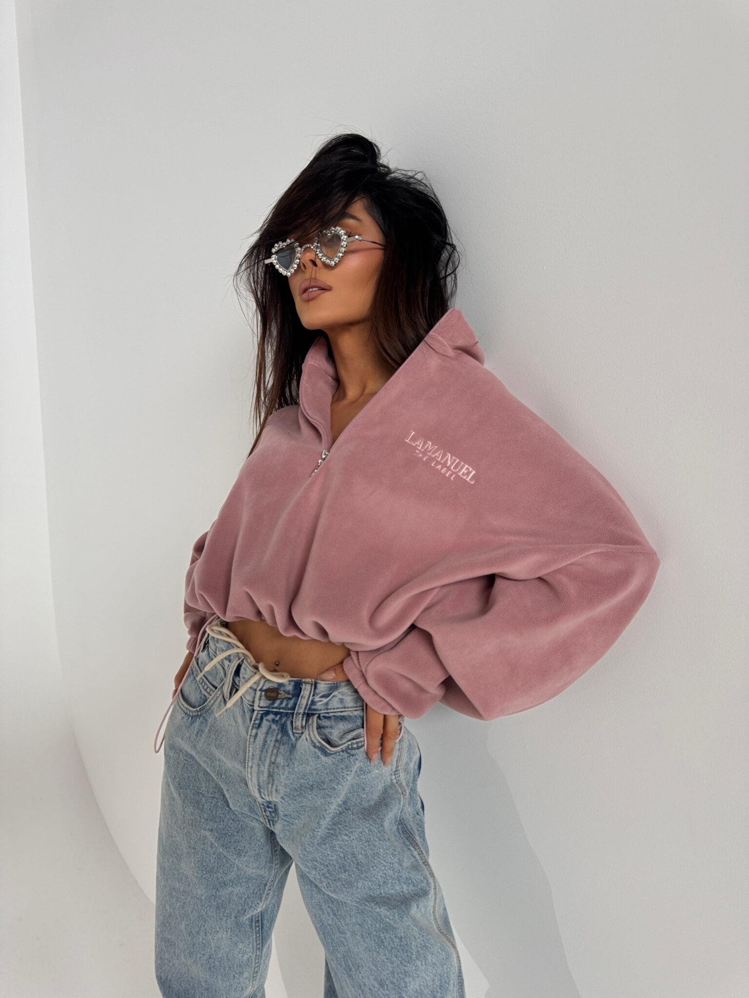 Bluza WARM UP puder - obrazek 3