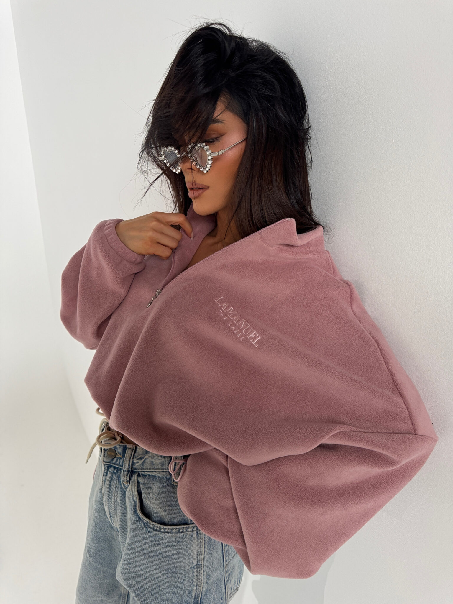 Bluza WARM UP puder - obrazek 2