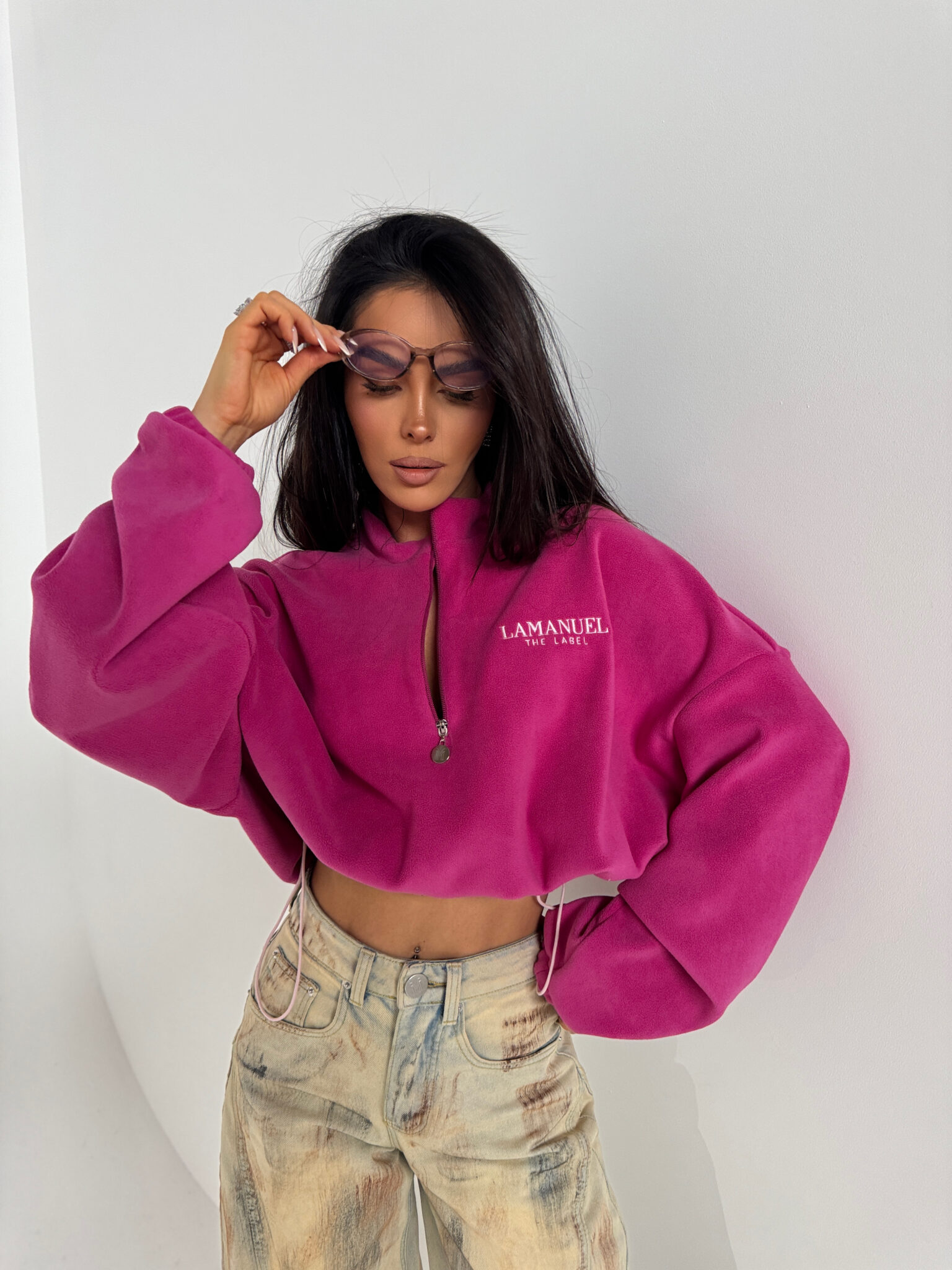 Bluza WARM UP fuksja - obrazek 7