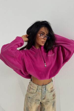 Bluza WARM UP fuksja