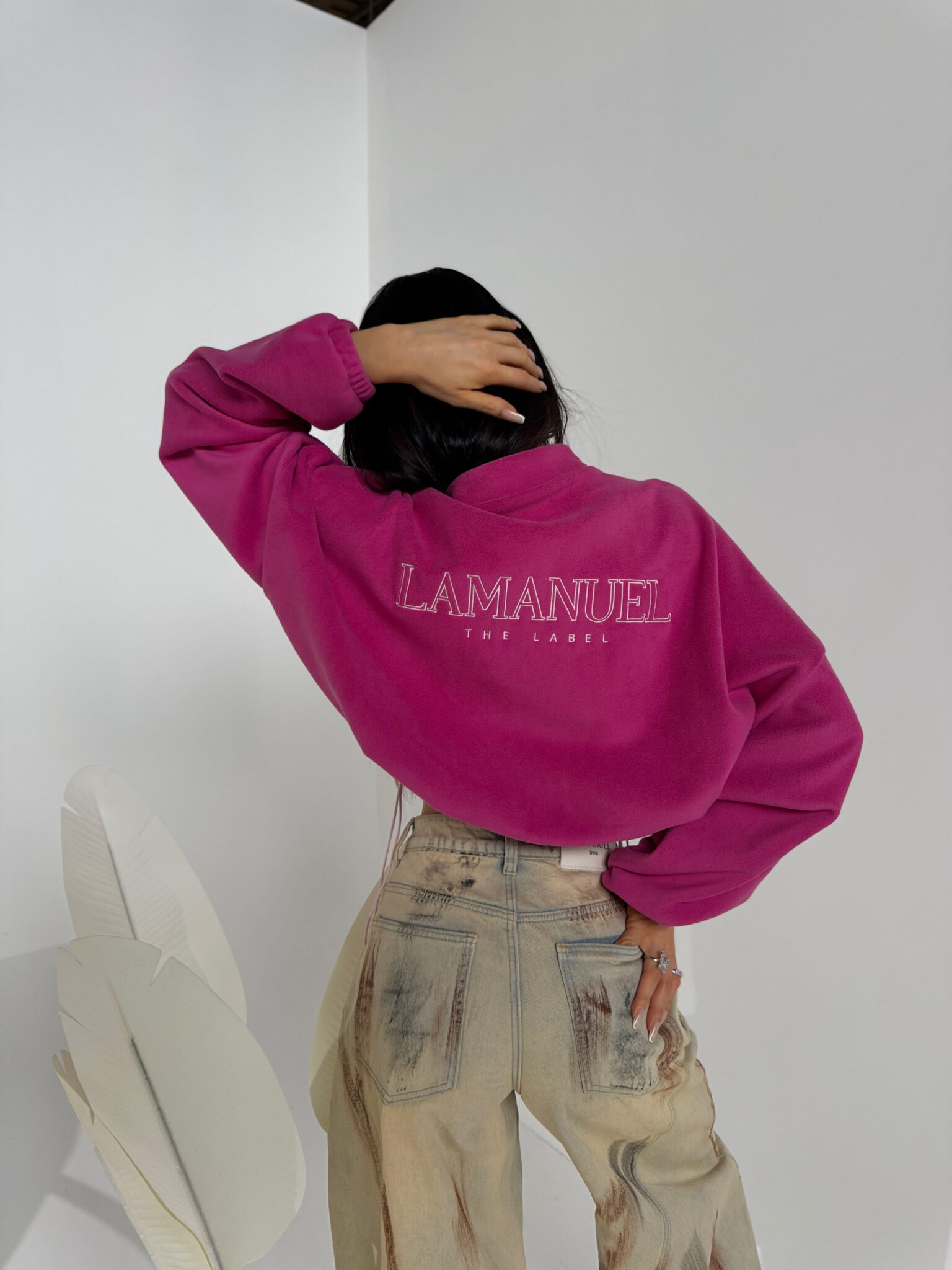 Bluza WARM UP fuksja - obrazek 8