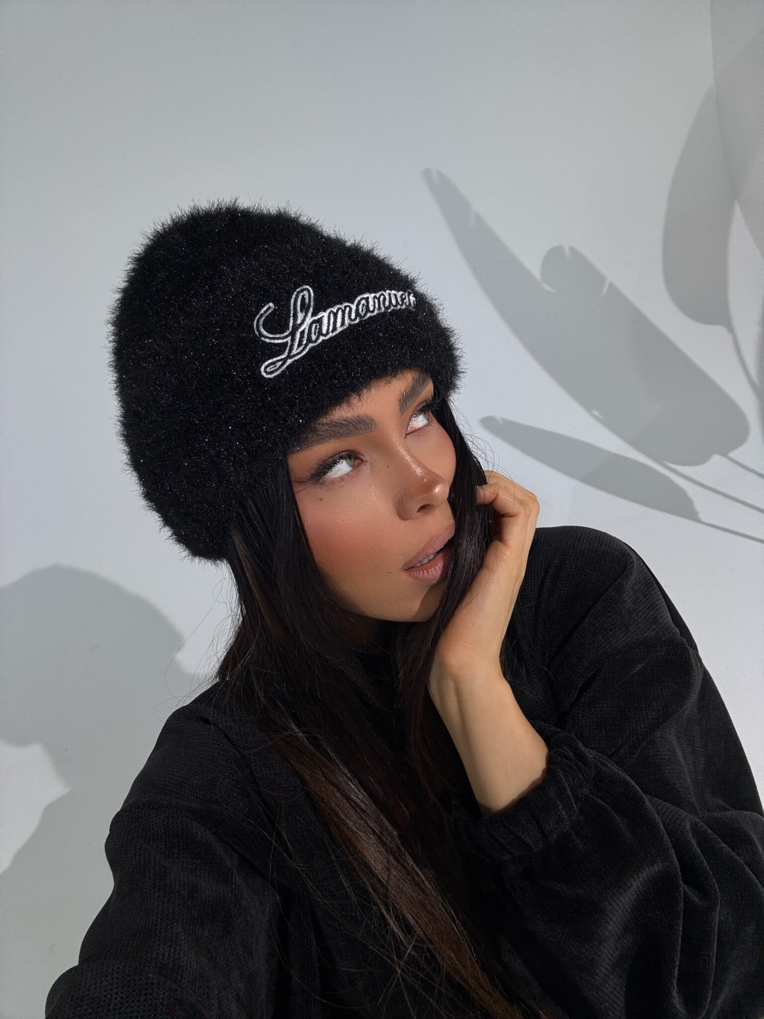 Czapka SNOWY czarna - obrazek 3