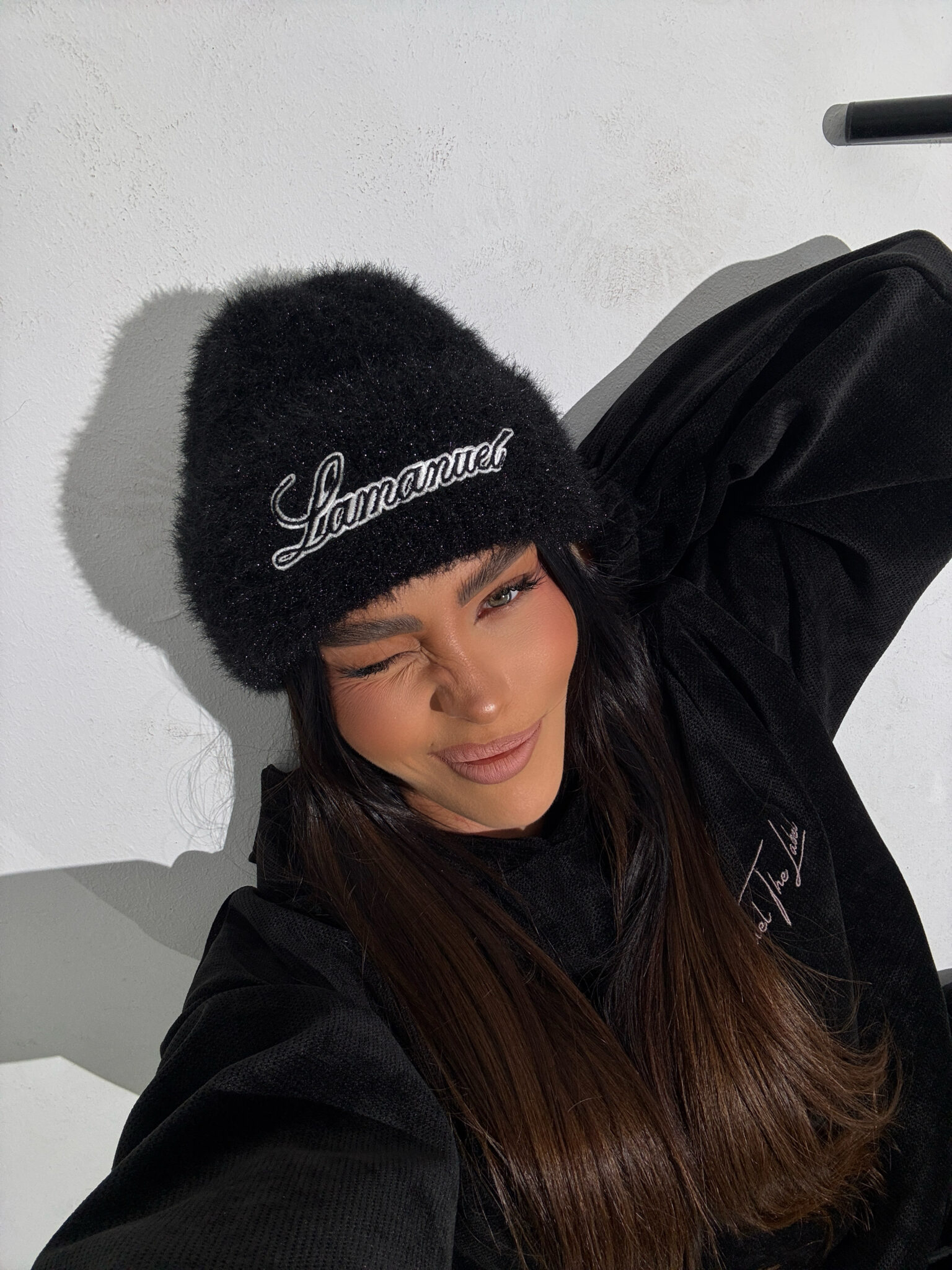 Czapka SNOWY czarna - obrazek 2