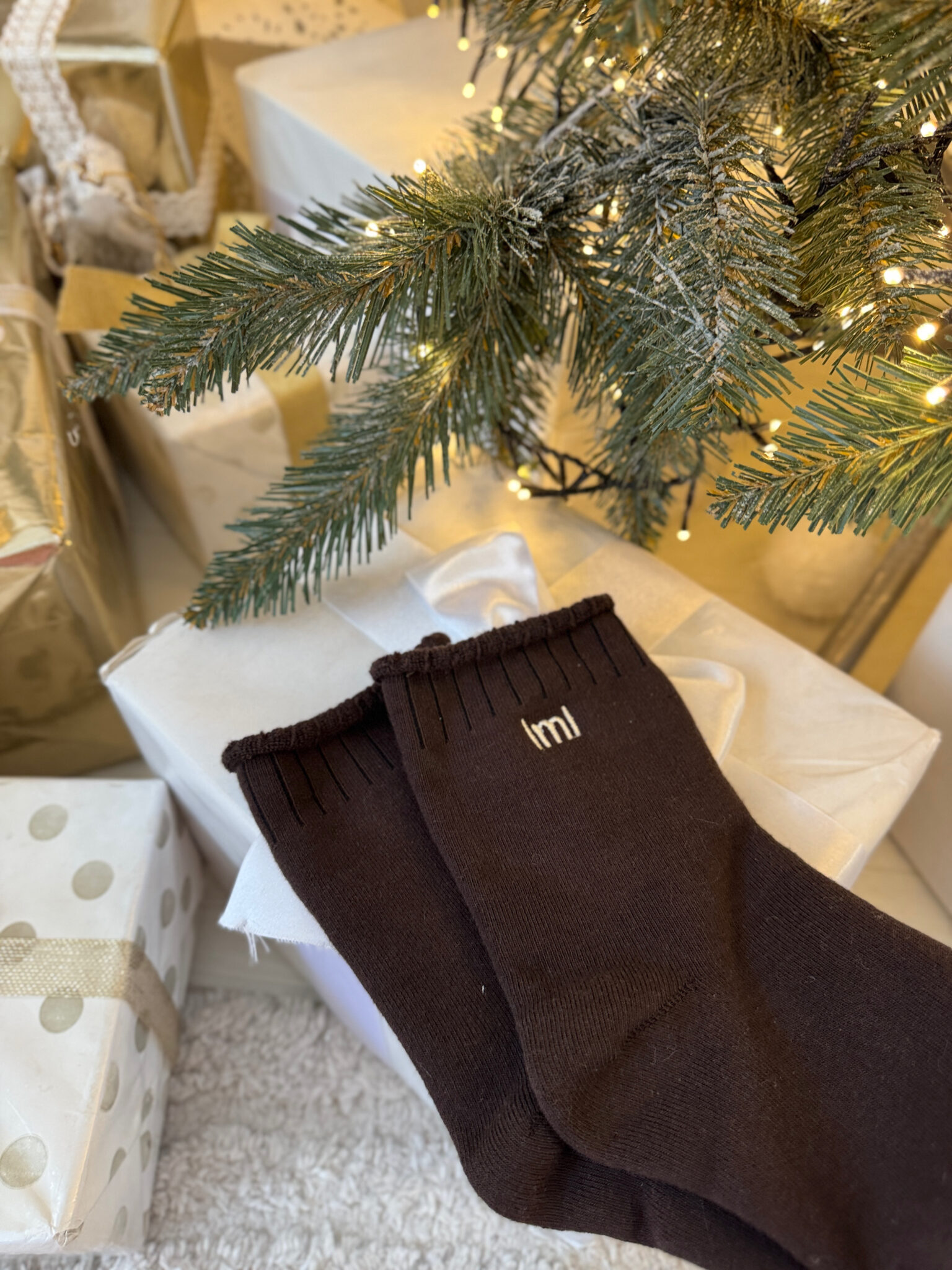 Skarpety PRESENT czekolada - obrazek 2