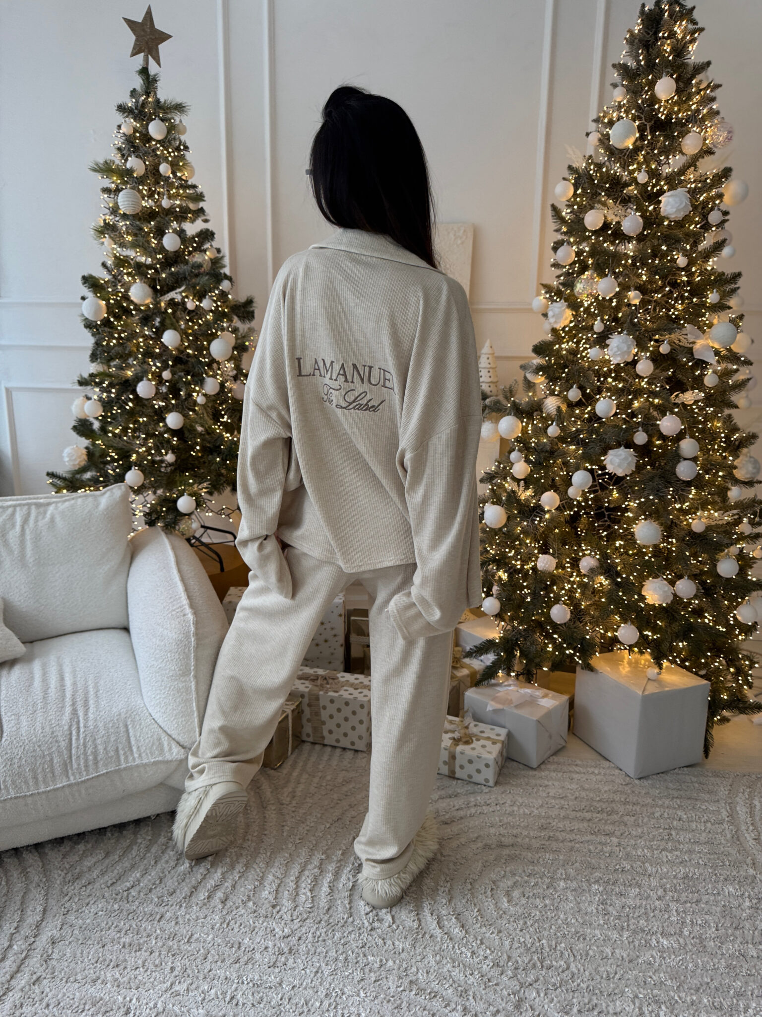 Spodnie LOOSE vanilla - obrazek 5