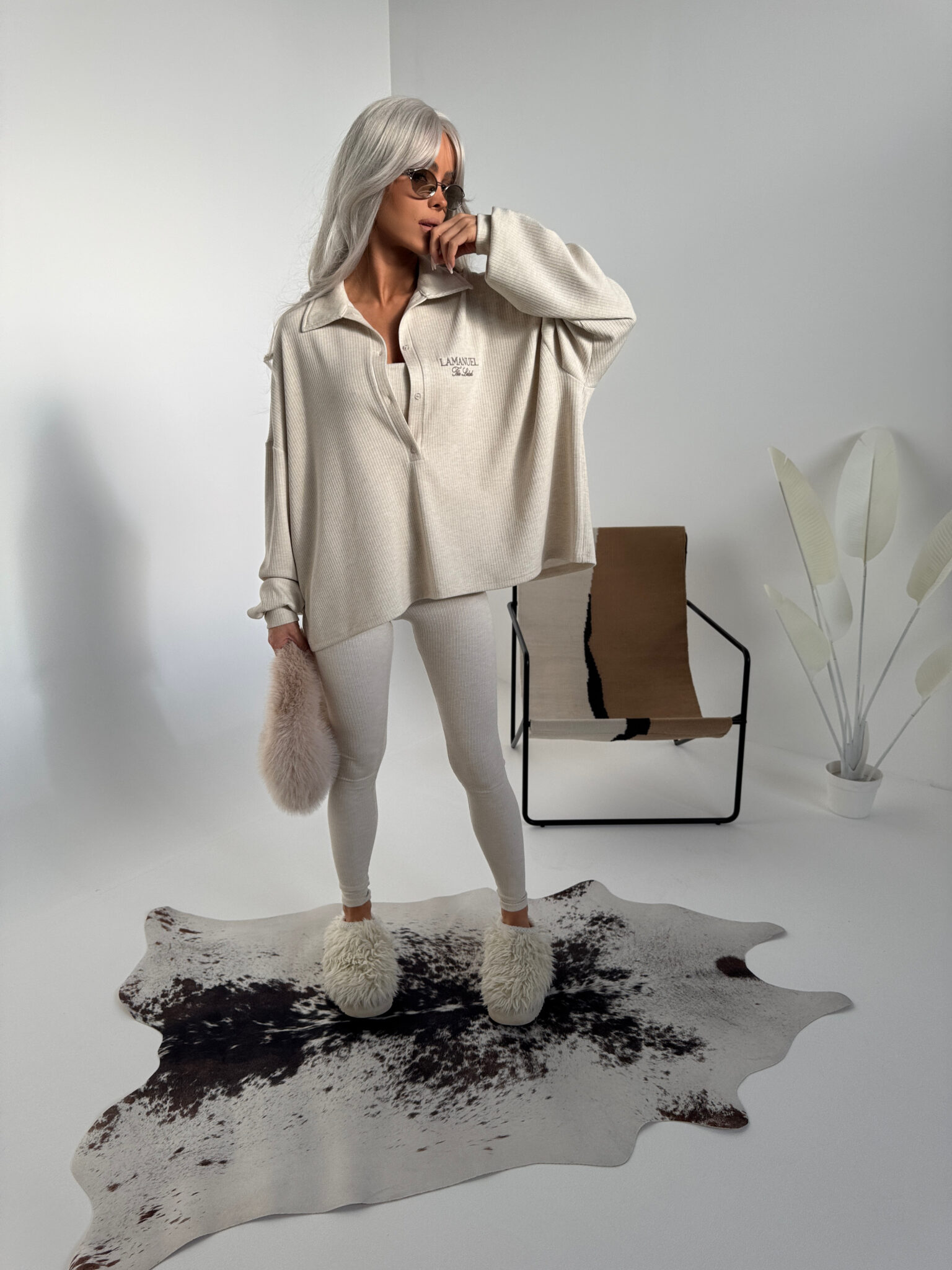 Bluza SEPARATE beż - obrazek 13