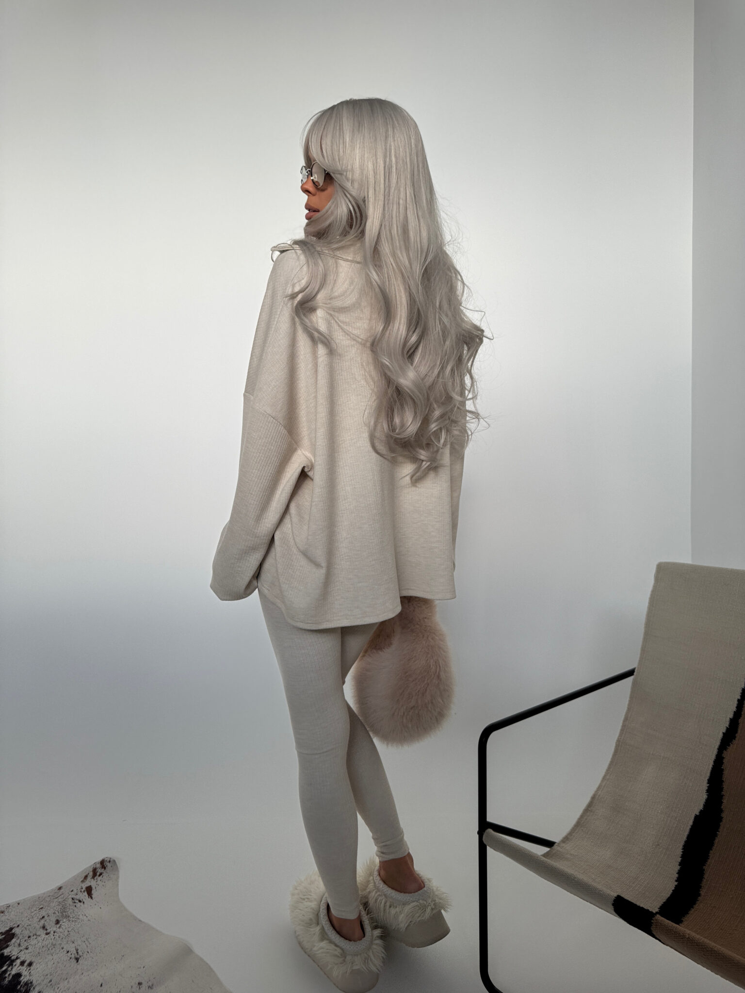 Bluza SEPARATE beż - obrazek 6