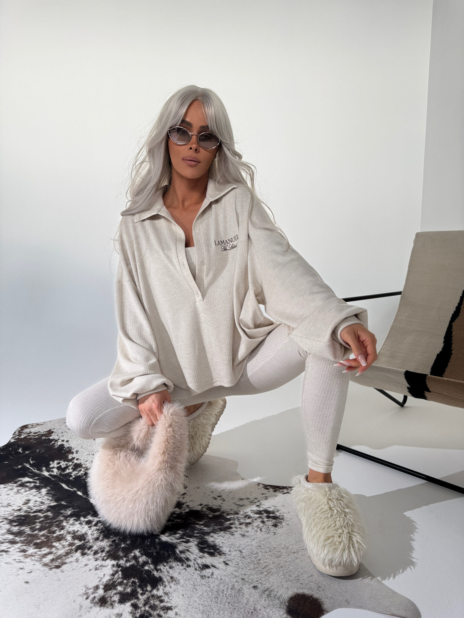 Bluza SEPARATE beż - obrazek 2