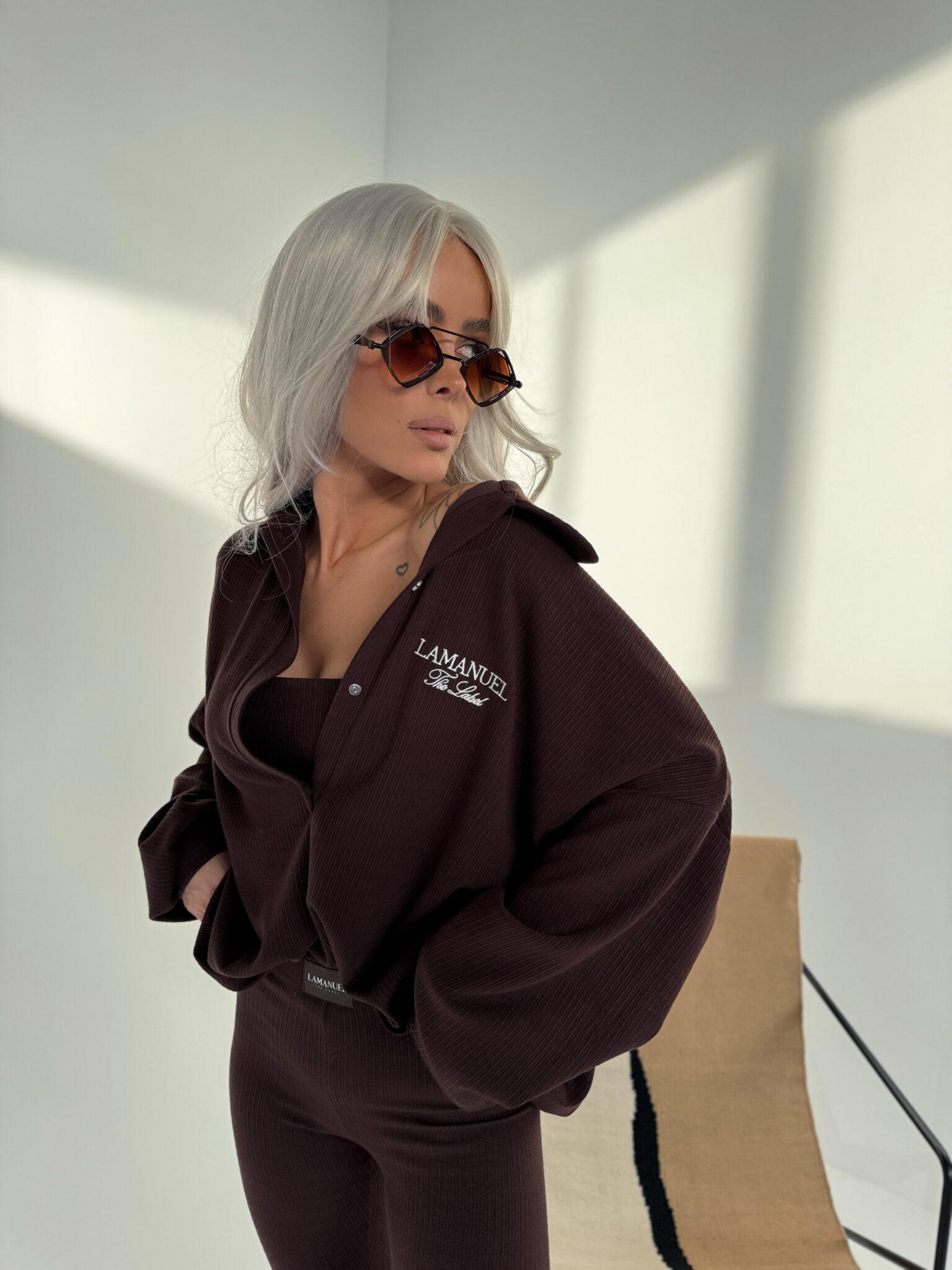 Bluza SEPARATE czekolada - obrazek 4